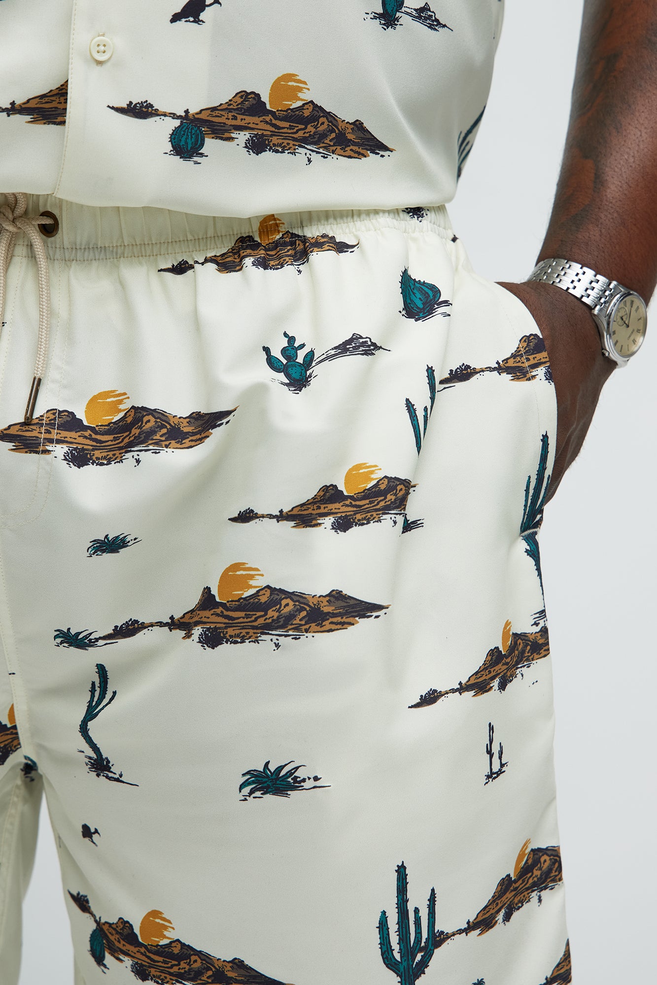 Desert Relaxed Short - White/combo - Image 7