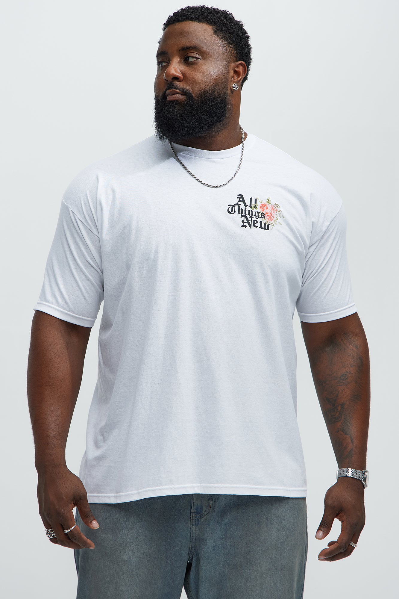 All Things New Short Sleeve Tee - White - Image 6