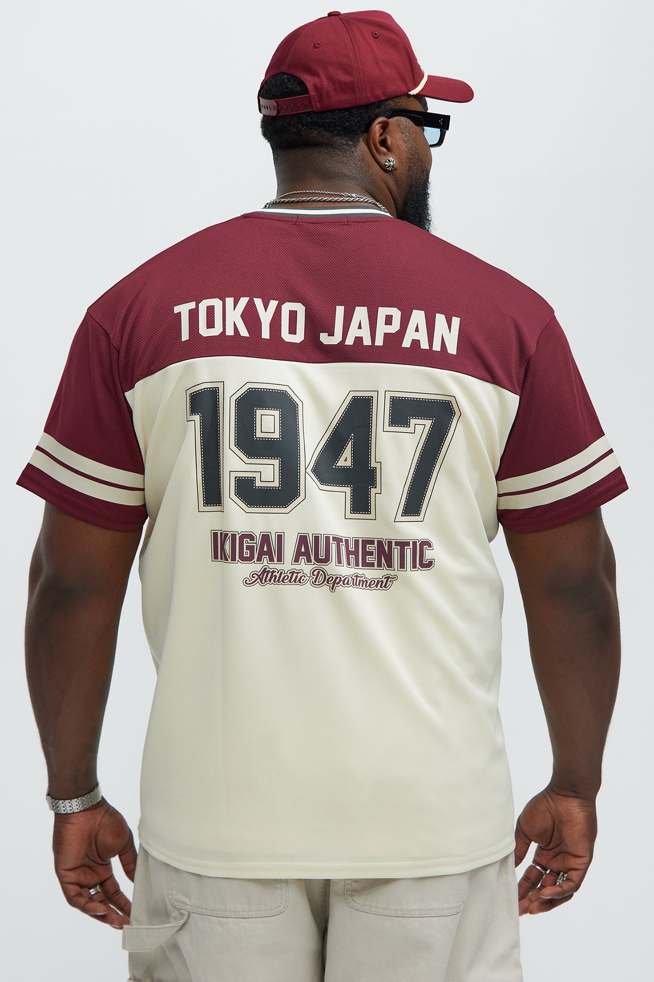 Japan All Stars Jersey - Burgundy/combo - Image 8