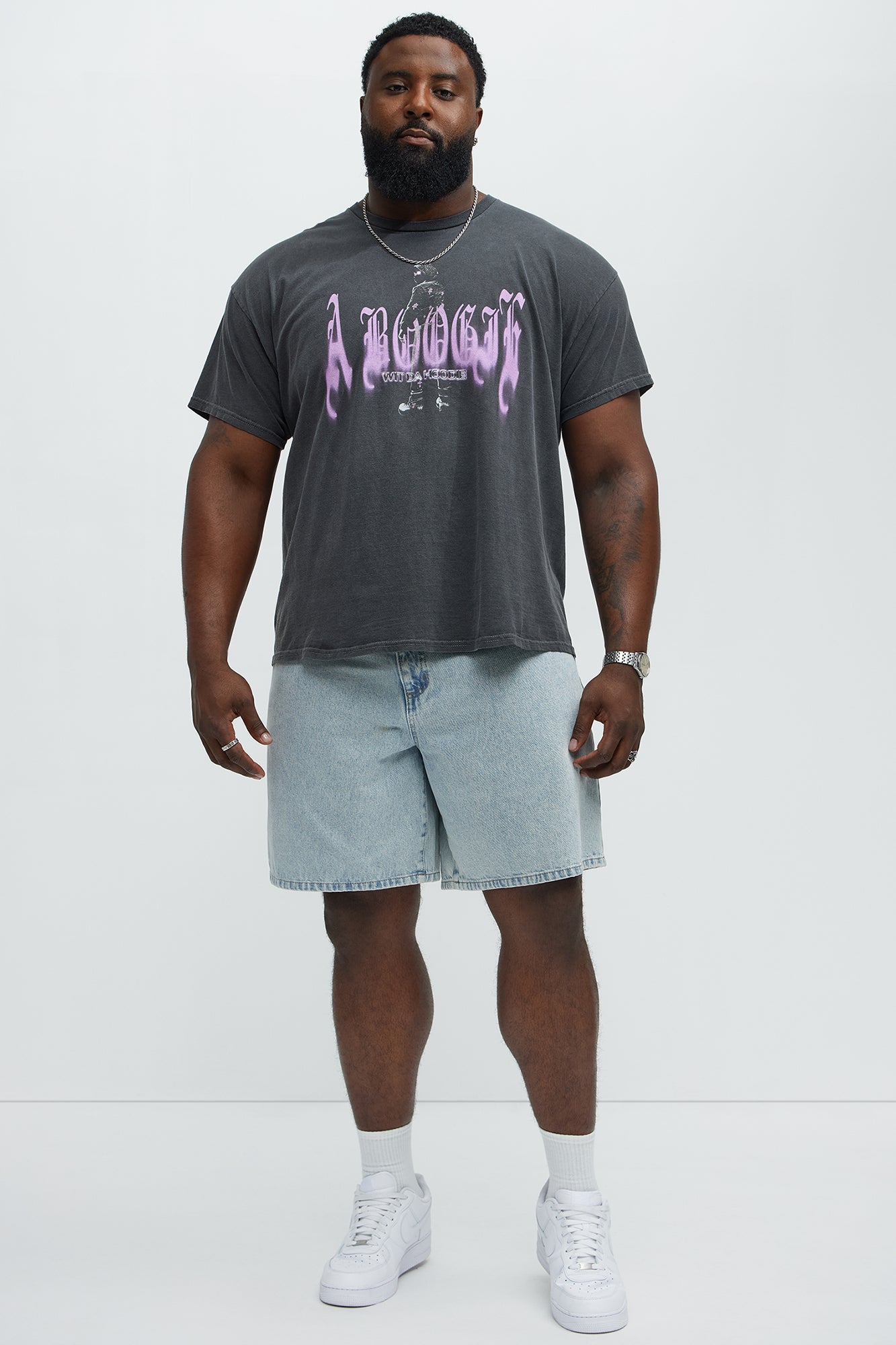 A Boogie Wit Da Hoodie Short Sleeve Tee - Black - Image 5