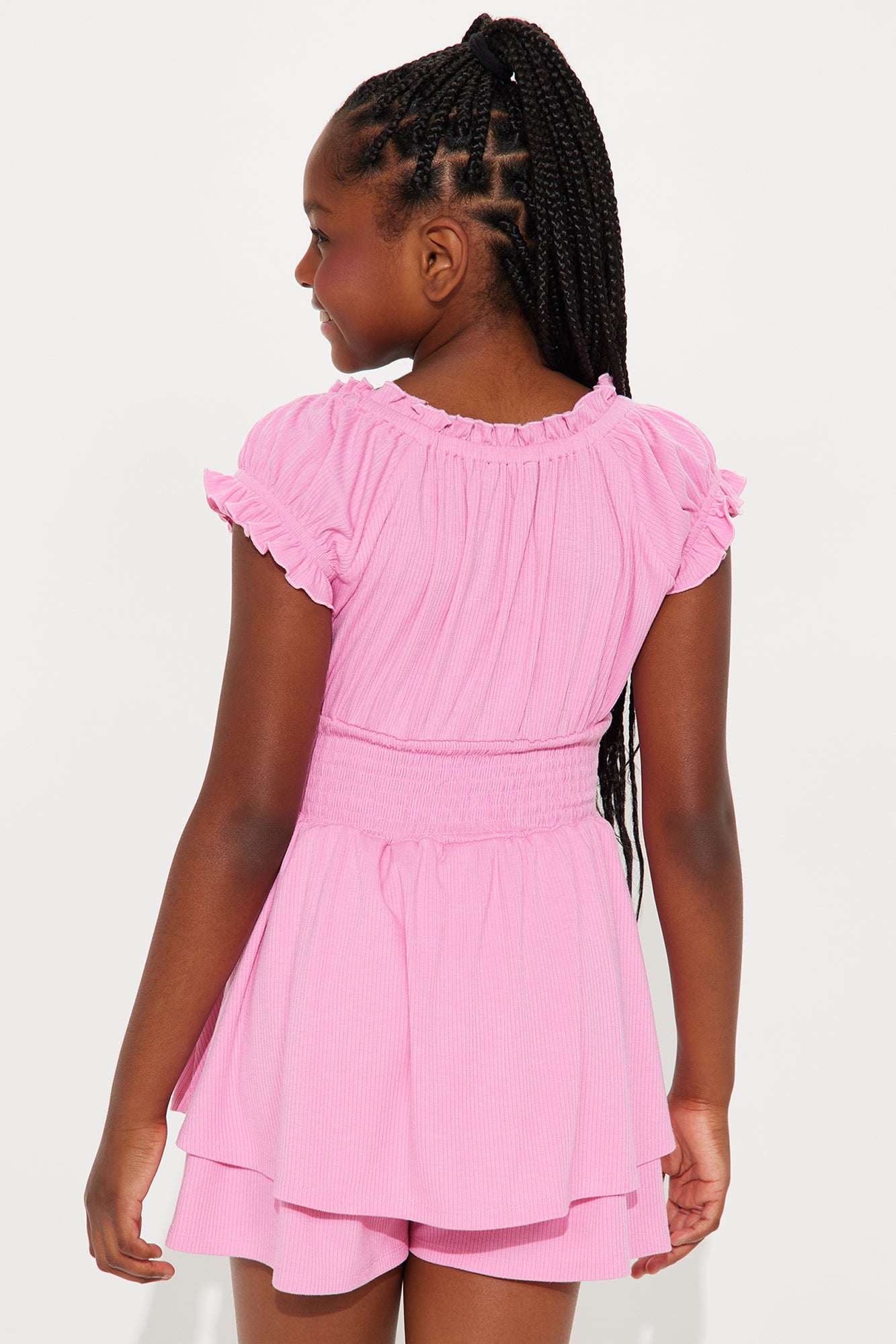 Mini Call Me Sweet Romper - Pink - Image 3