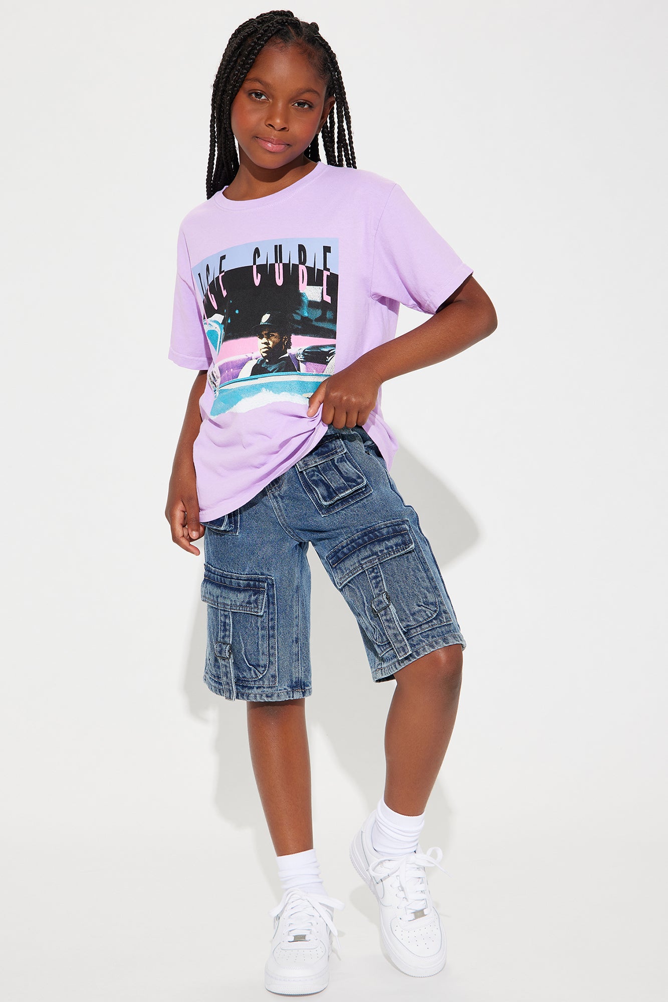 Mini Ice Cube In The Car Tee - Purple - Image 3