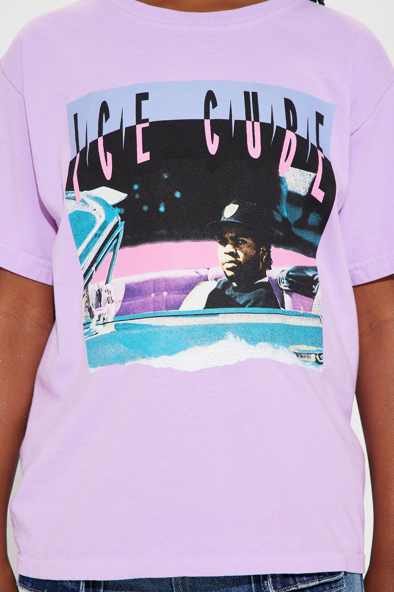 Mini Ice Cube In The Car Tee - Purple - Image 4