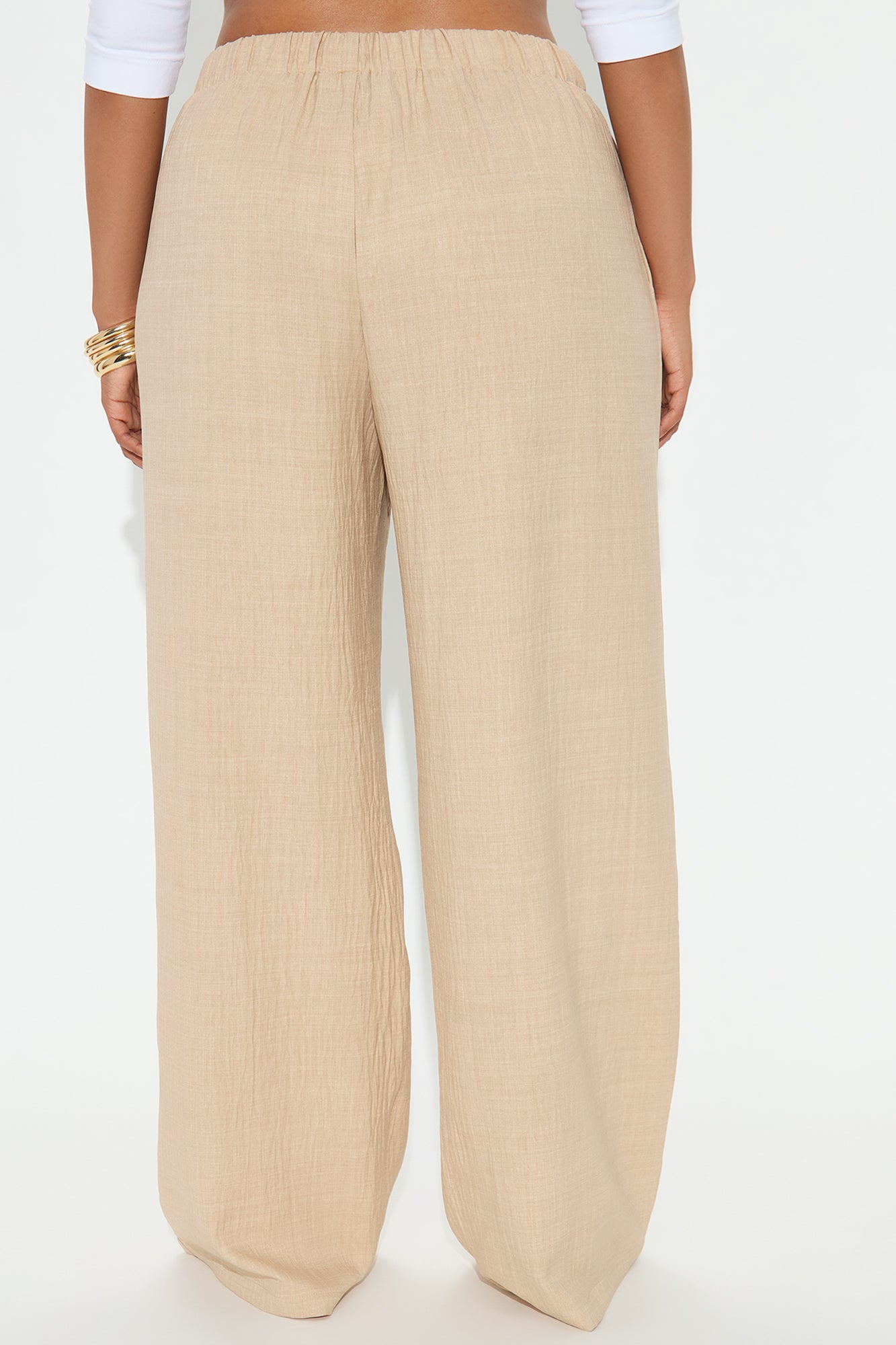 Daydreaming Wide Leg Airflow Pant - Khaki - Image 6