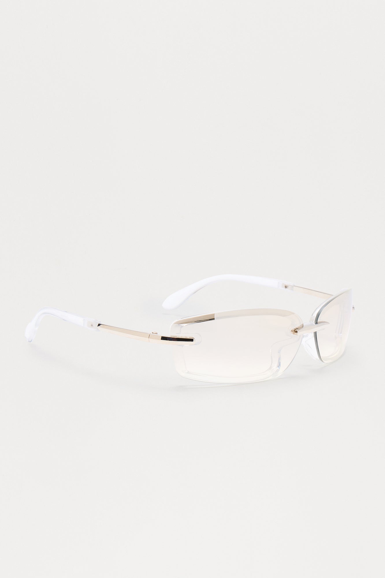 Futuristic Girl Sunglasses - Silver - Image 4