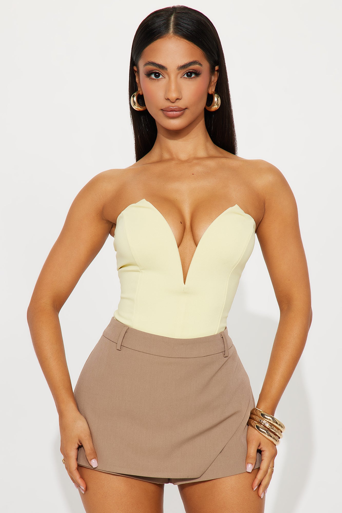 French Kiss Bodysuit - Butter Yellow - Image 3