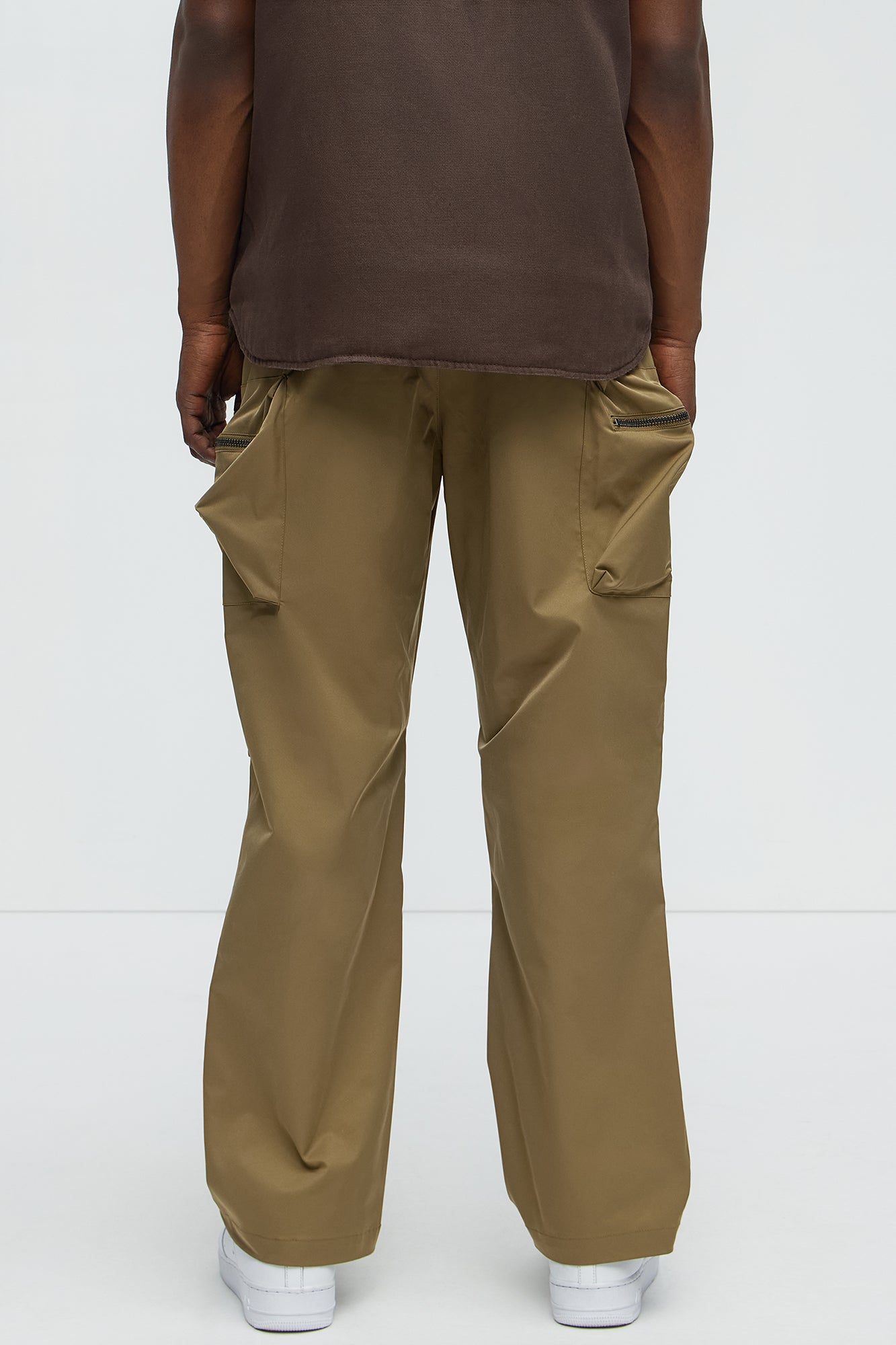 Kai Tech Straight Cargo Pants - Olive - Image 4