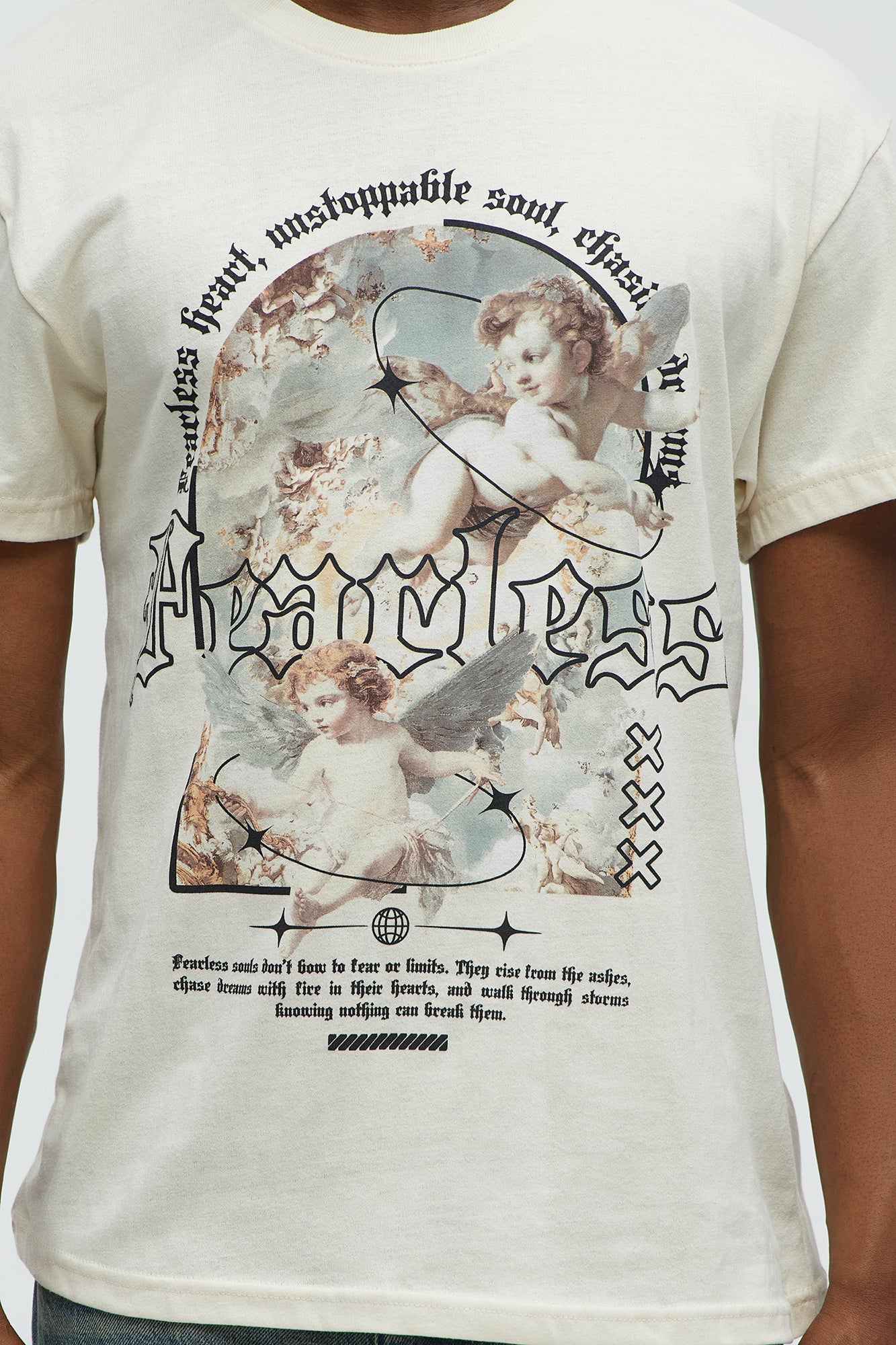 Fearless Divinity Short Sleeve Tee - Natural - Image 3