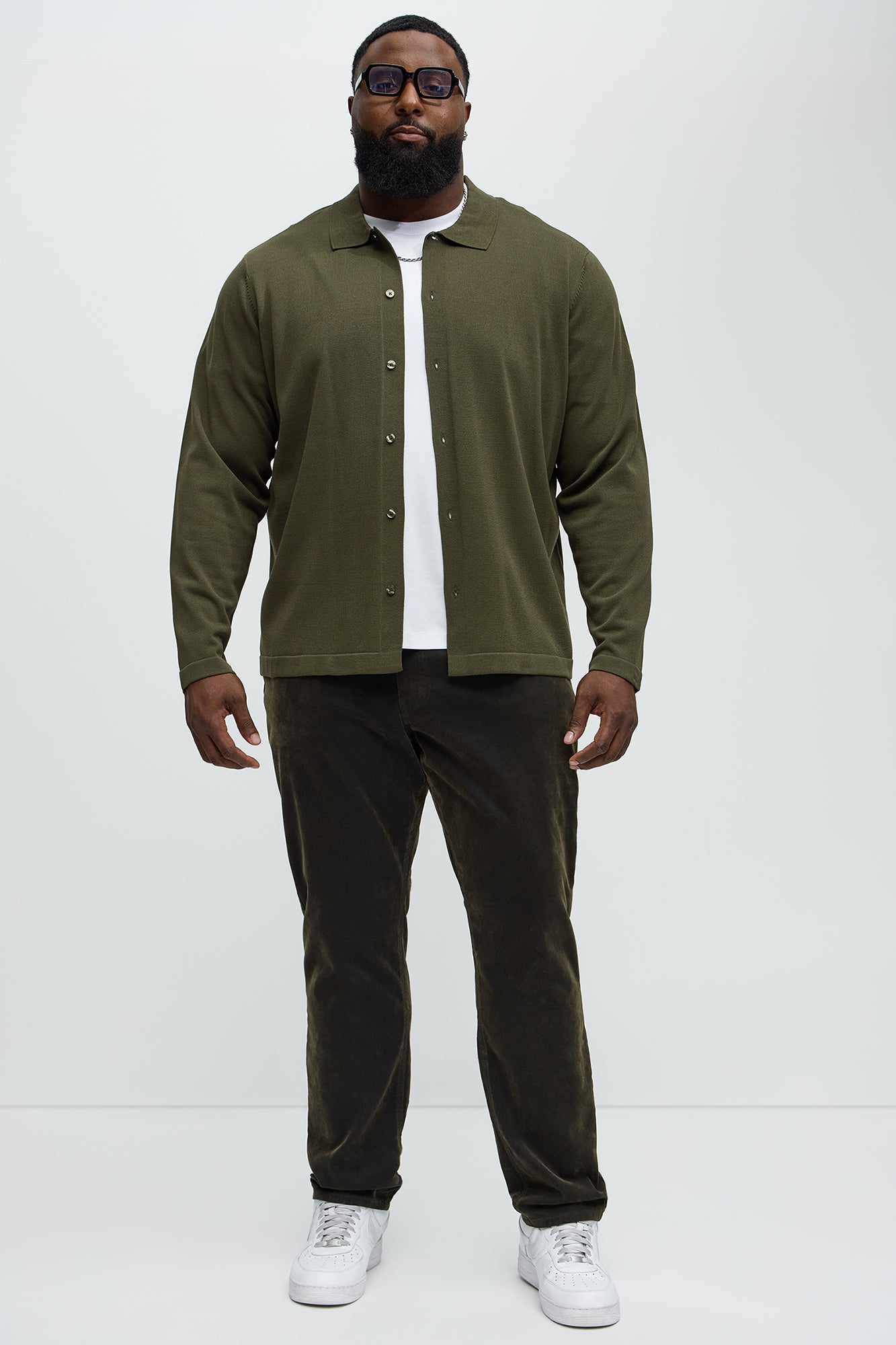 What The Flock Slim Jeans - Olive - Image 6
