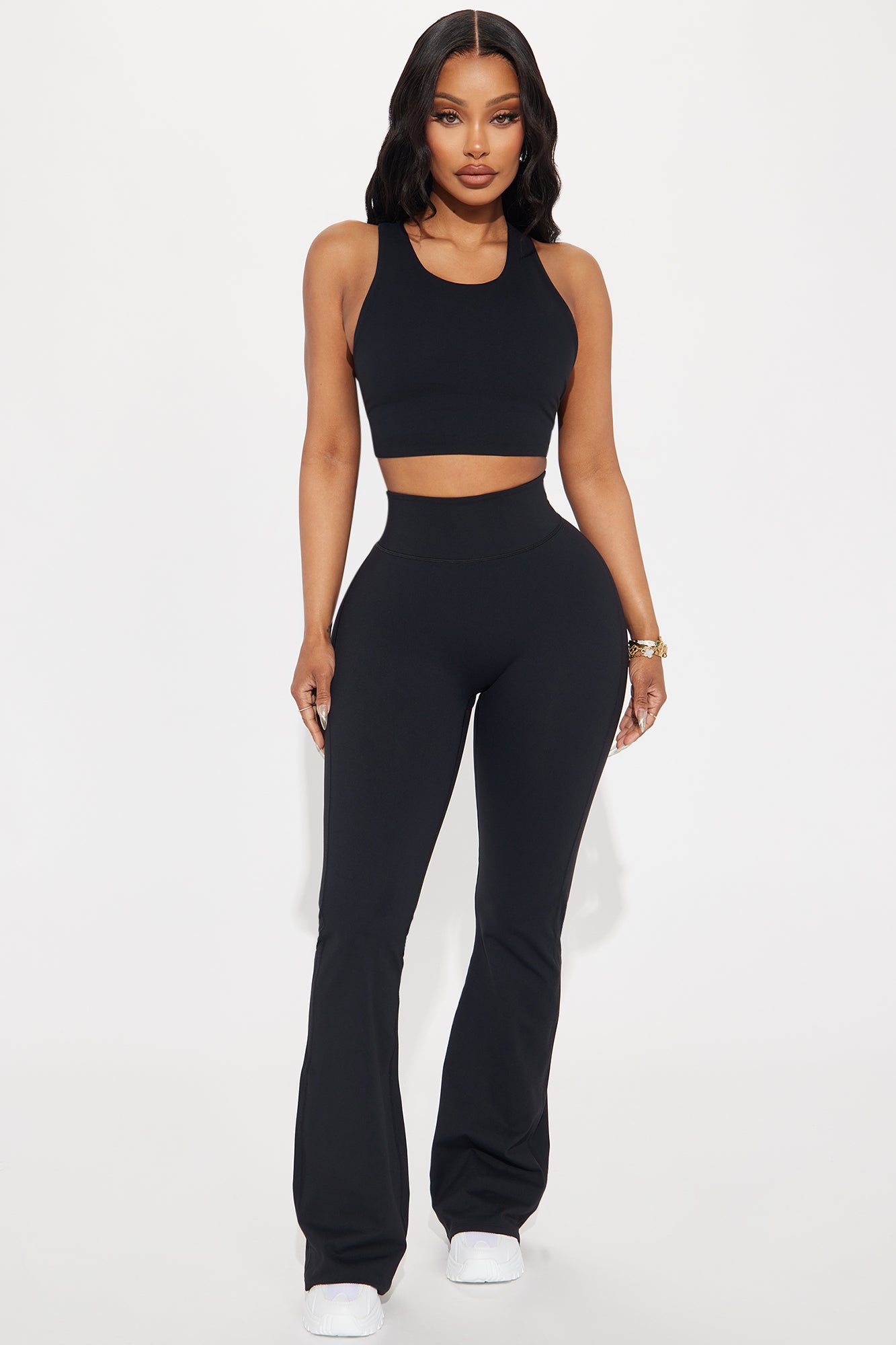 Body Sculpt Super Soft Sports Bra - Black - Image 4