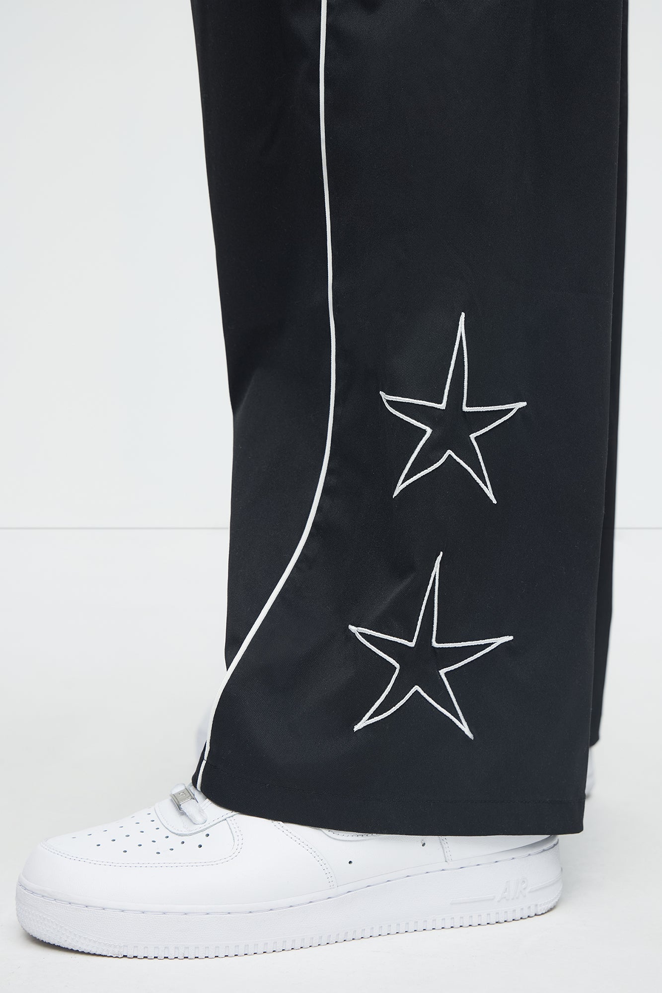 Star Boi Baggy Pants - Black - Image 4