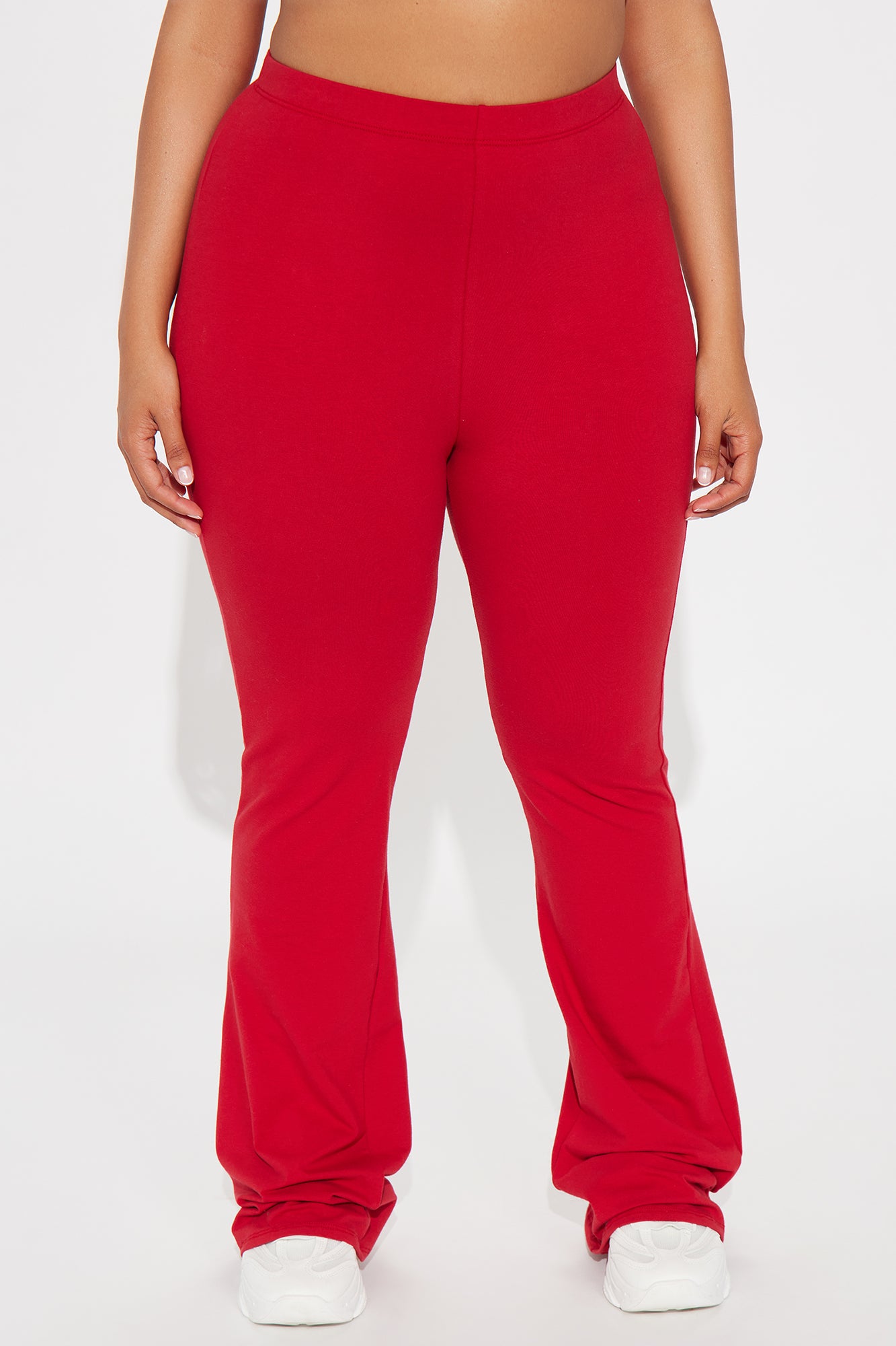 Adriana Flare Pant - Red - Image 5