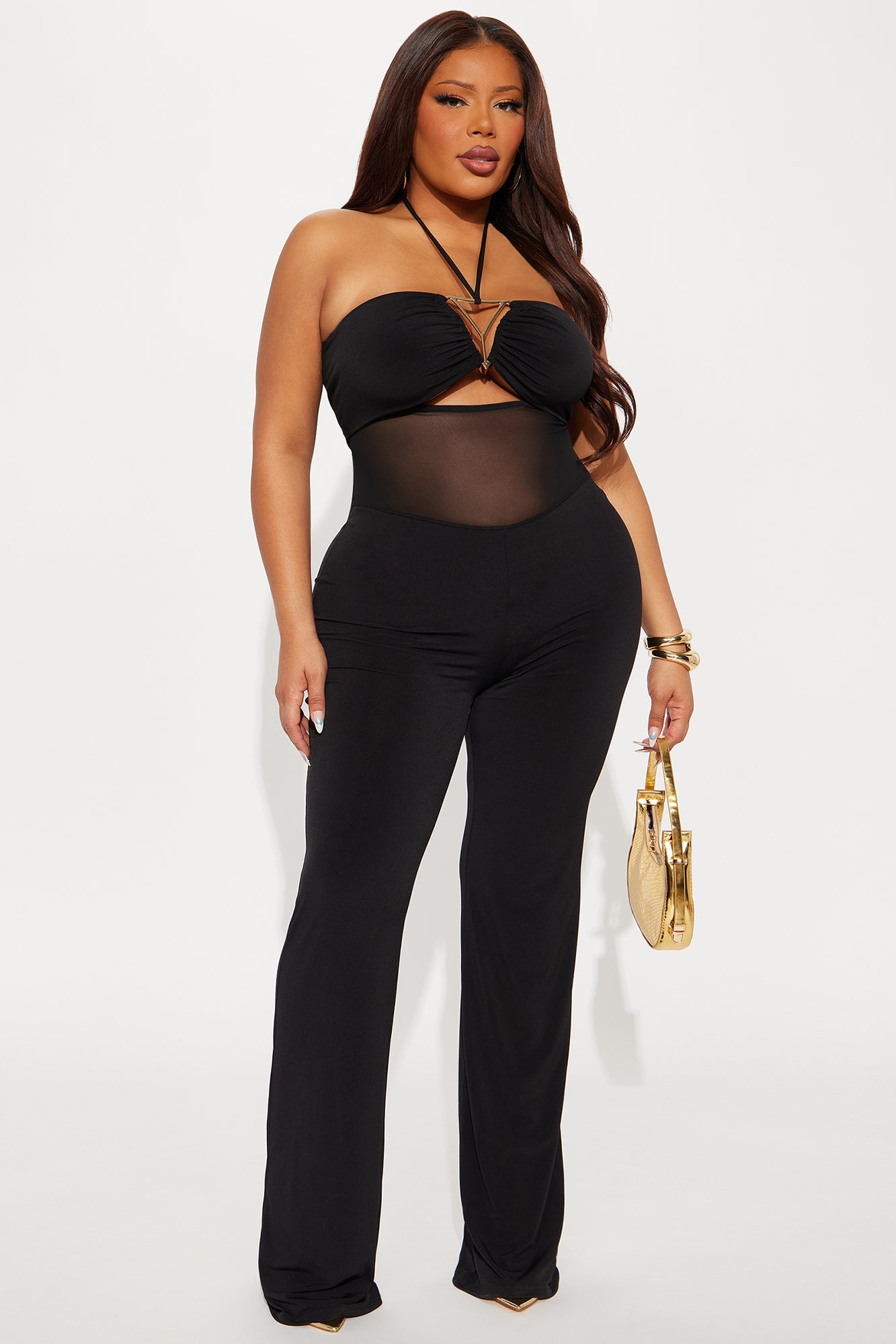 Feeling Myself Jumpsuit - Black - Image 4