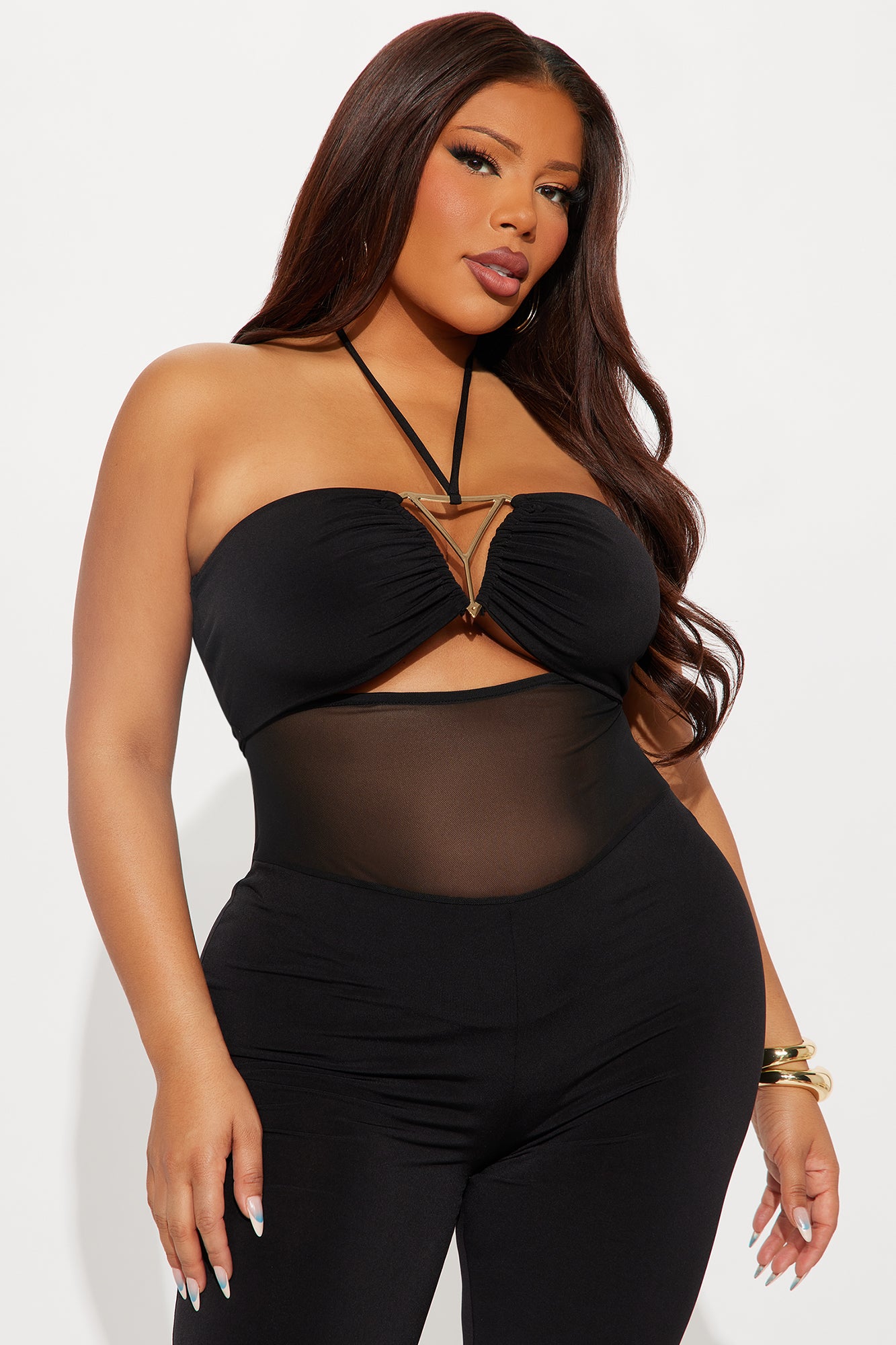Feeling Myself Jumpsuit - Black - Image 5