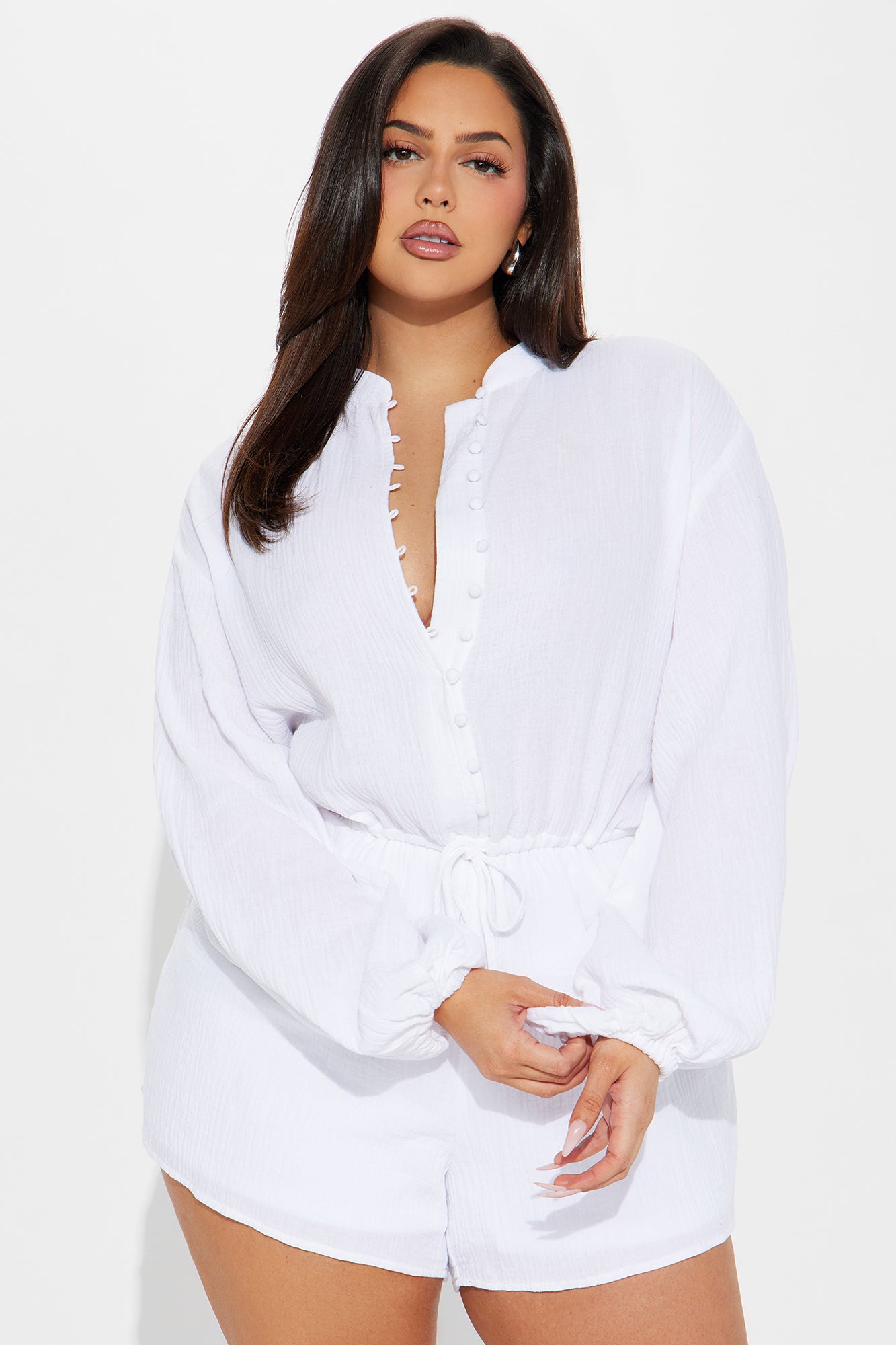 Always Say Goodbye Romper - White - Image 5