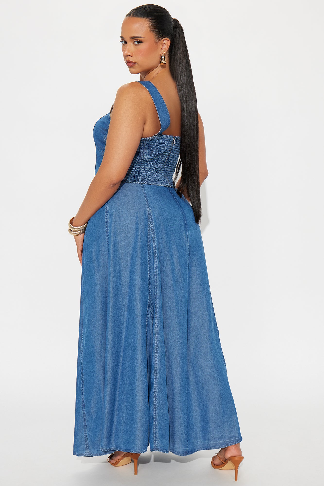 Chamberlain Sleeveless Maxi Skirt Set - Blue - Image 6