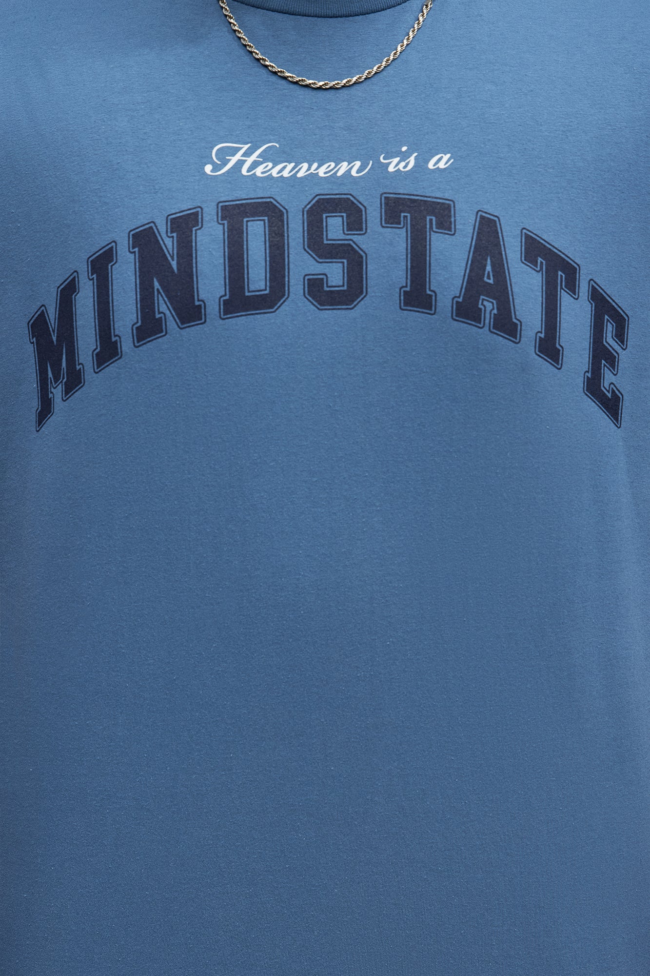 Heaven Is A Mindstate Short Sleeve Tee - Indigo - Image 8