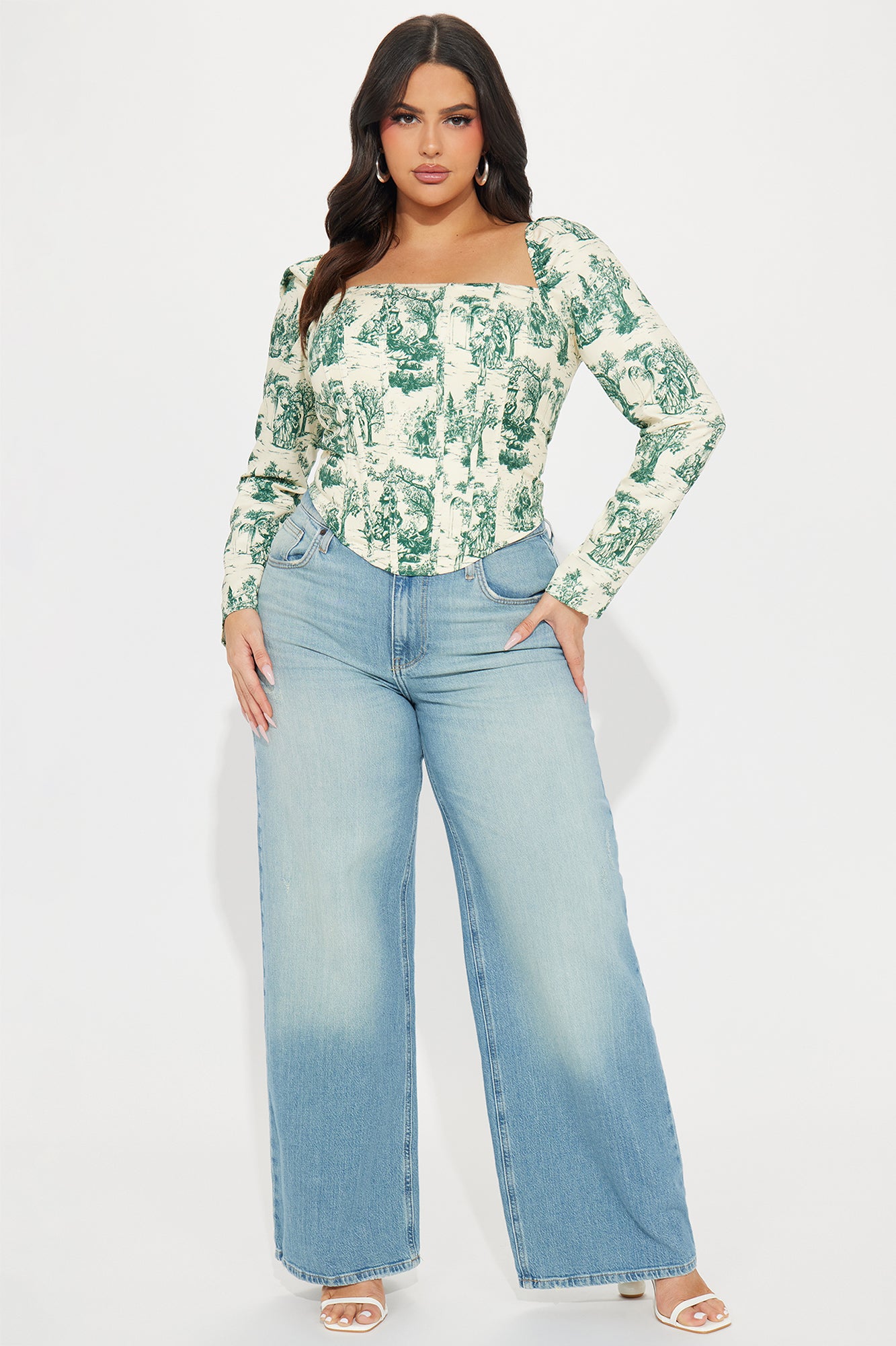 Simple Life Corset Top - Yellow/combo - Image 5
