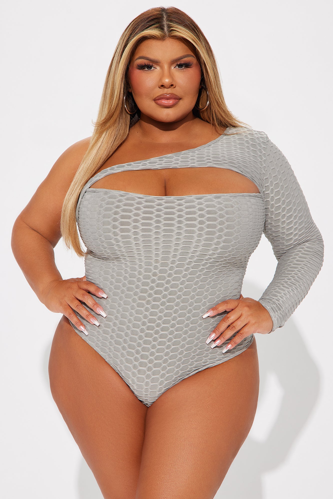 Can't Resist Bodysuit - Stone - Image 5