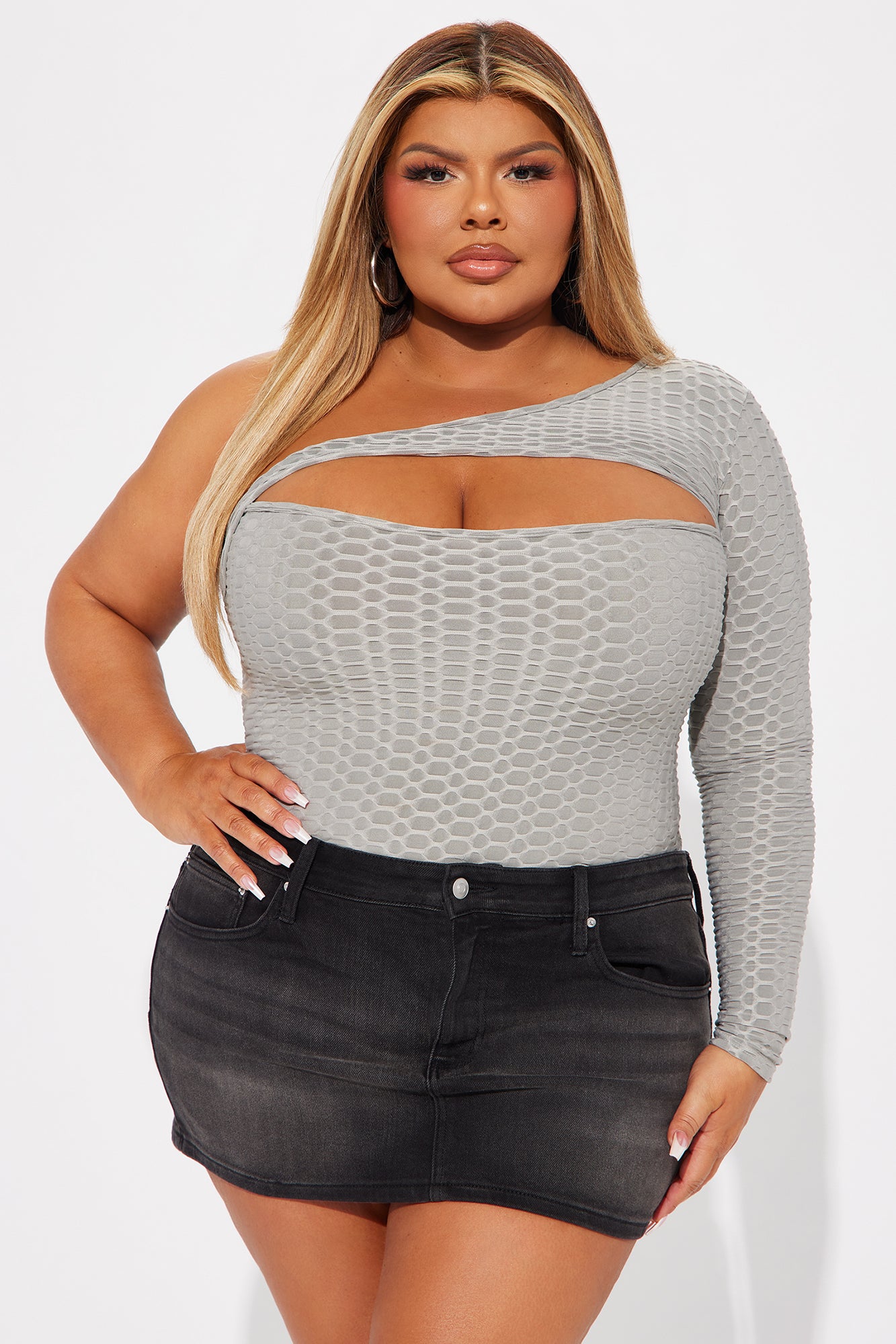 Can't Resist Bodysuit - Stone - Image 7