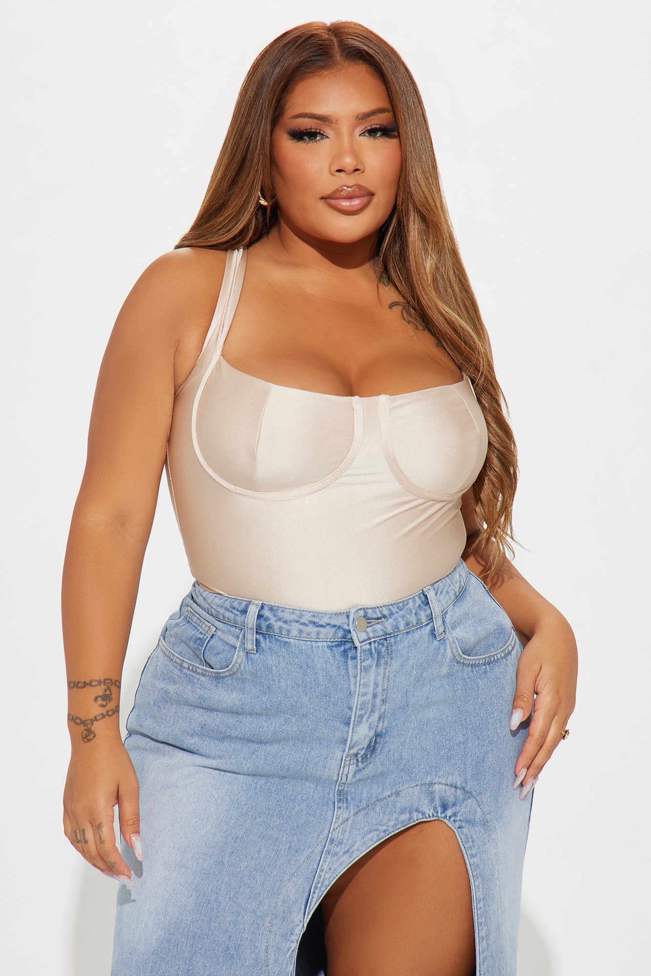Better Like This Bodysuit - Tan - Image 7