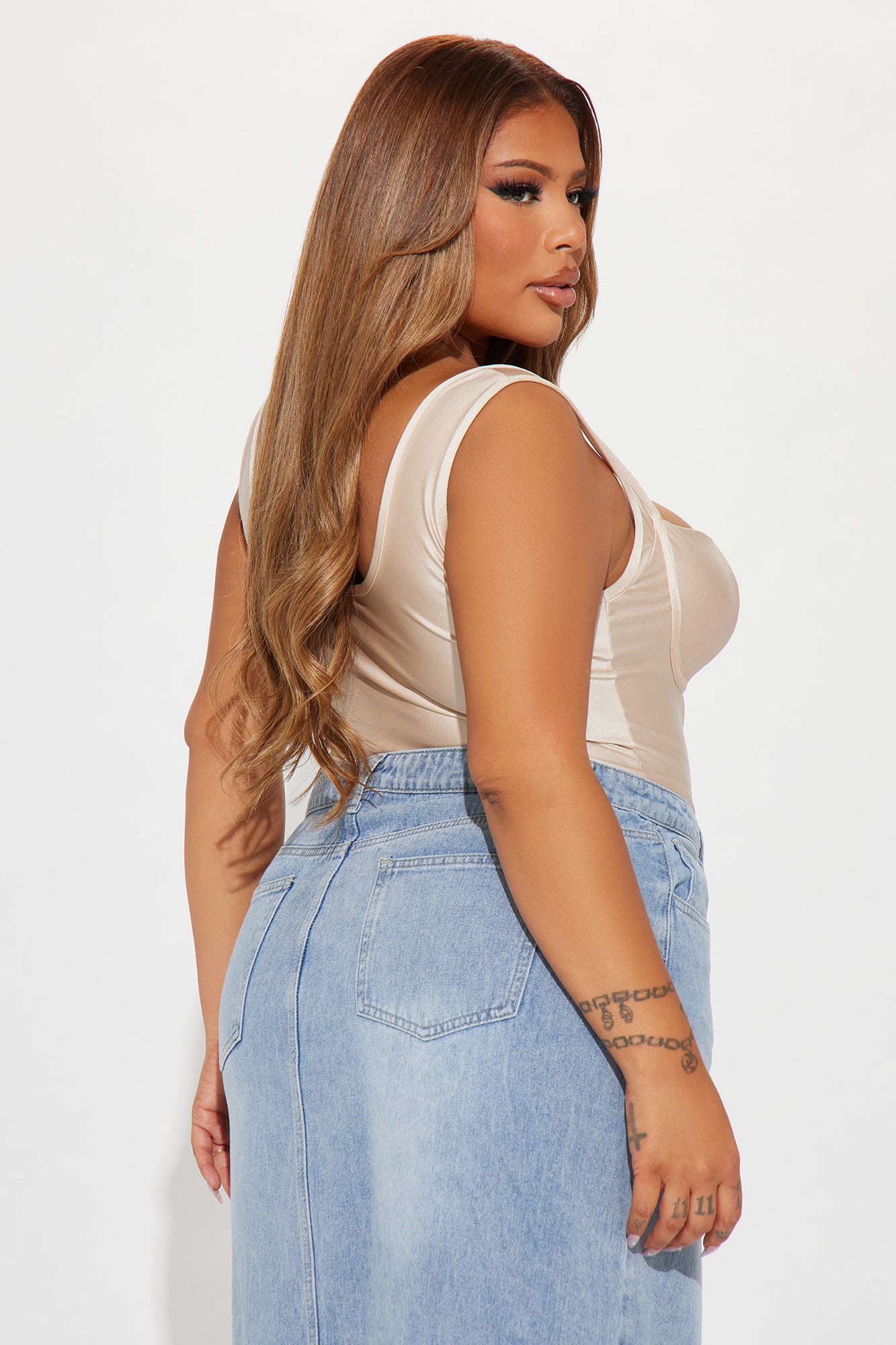 Better Like This Bodysuit - Tan - Image 8