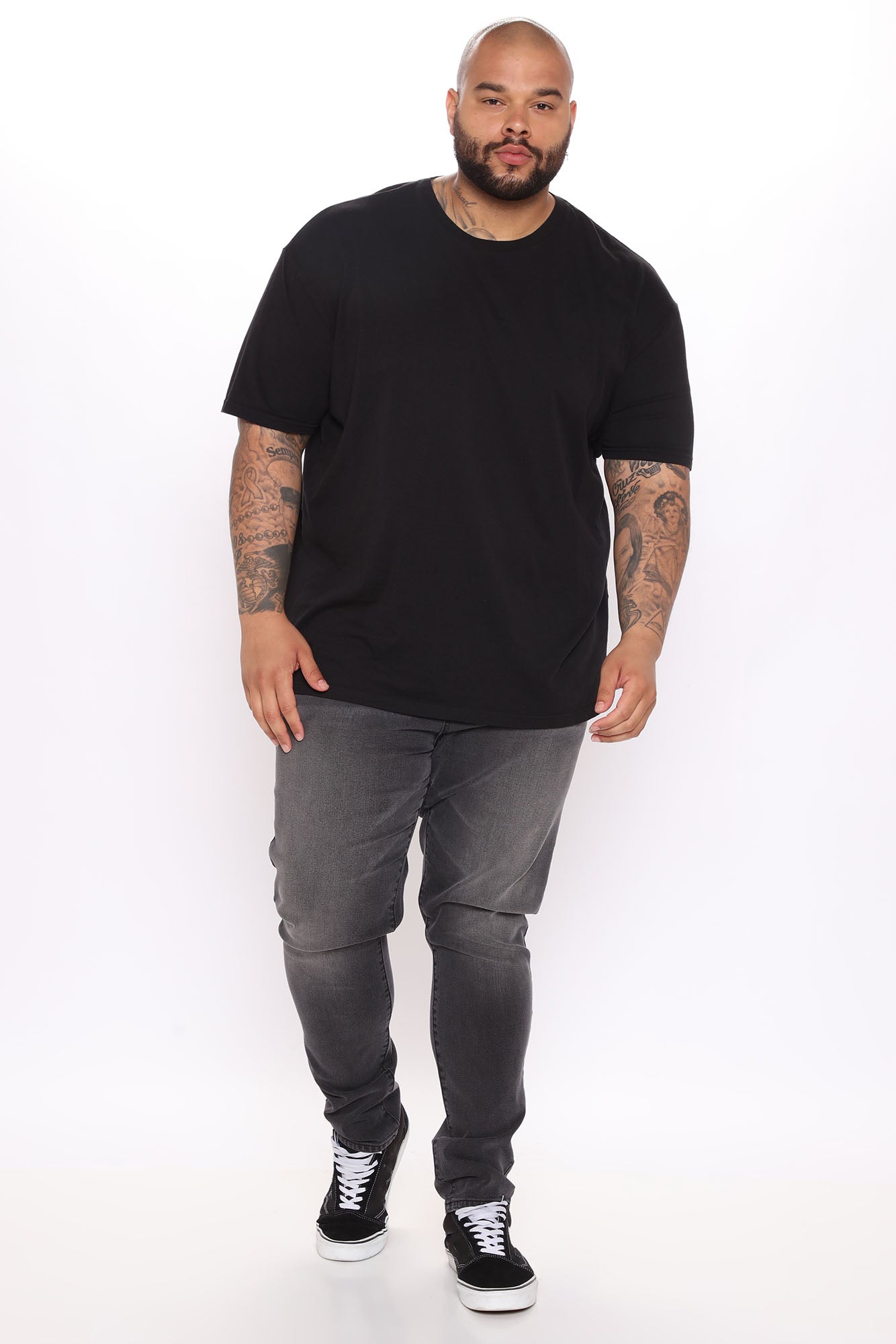Cornell Skinny Jeans - Black Wash - Image 10