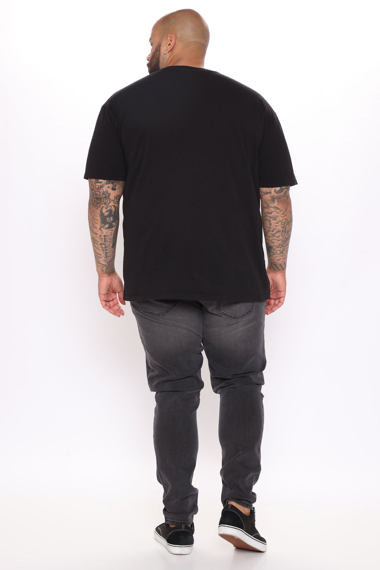 Cornell Skinny Jeans - Black Wash - Image 12