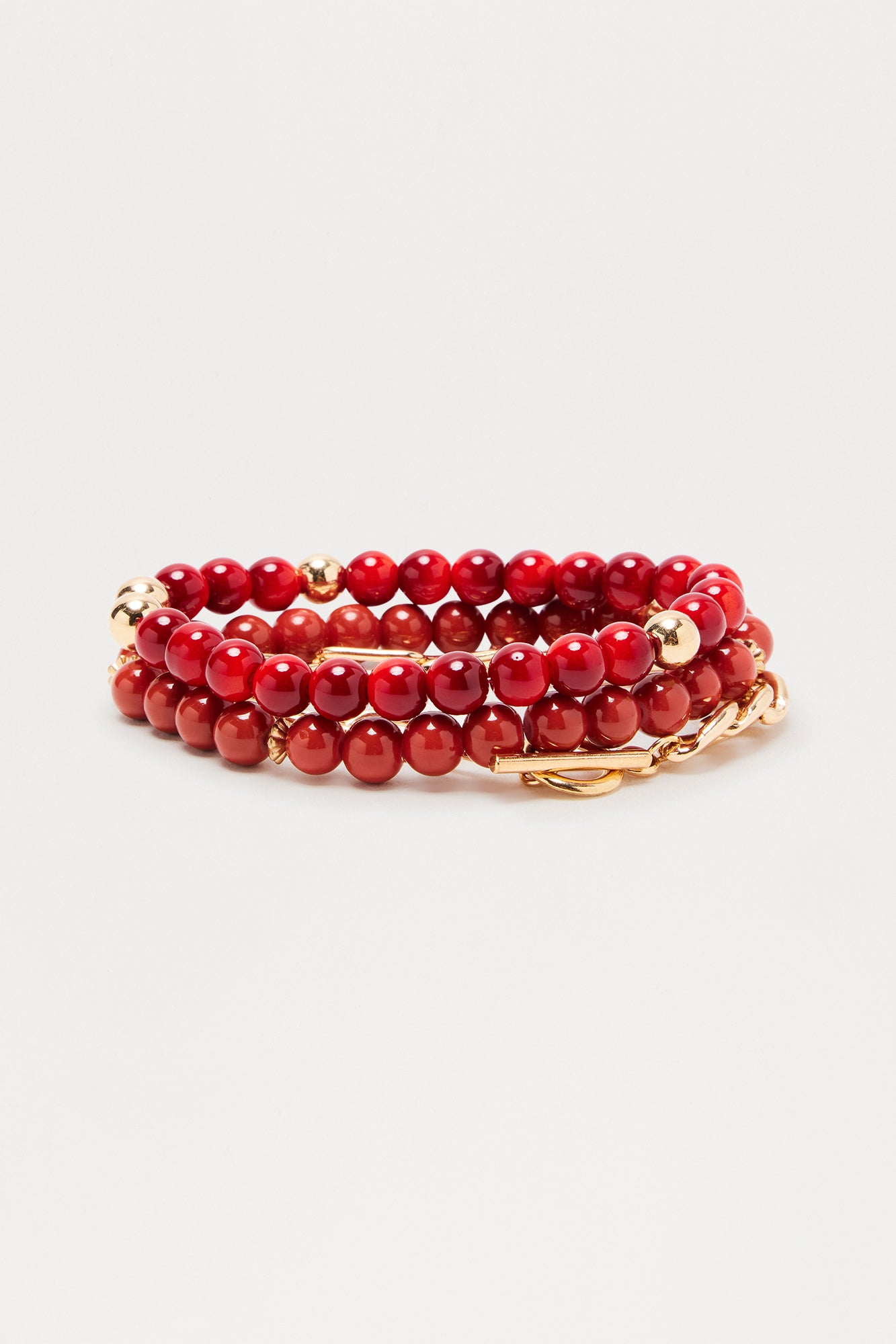 Aliso Bracelet Set - Brown Combo - Image 3