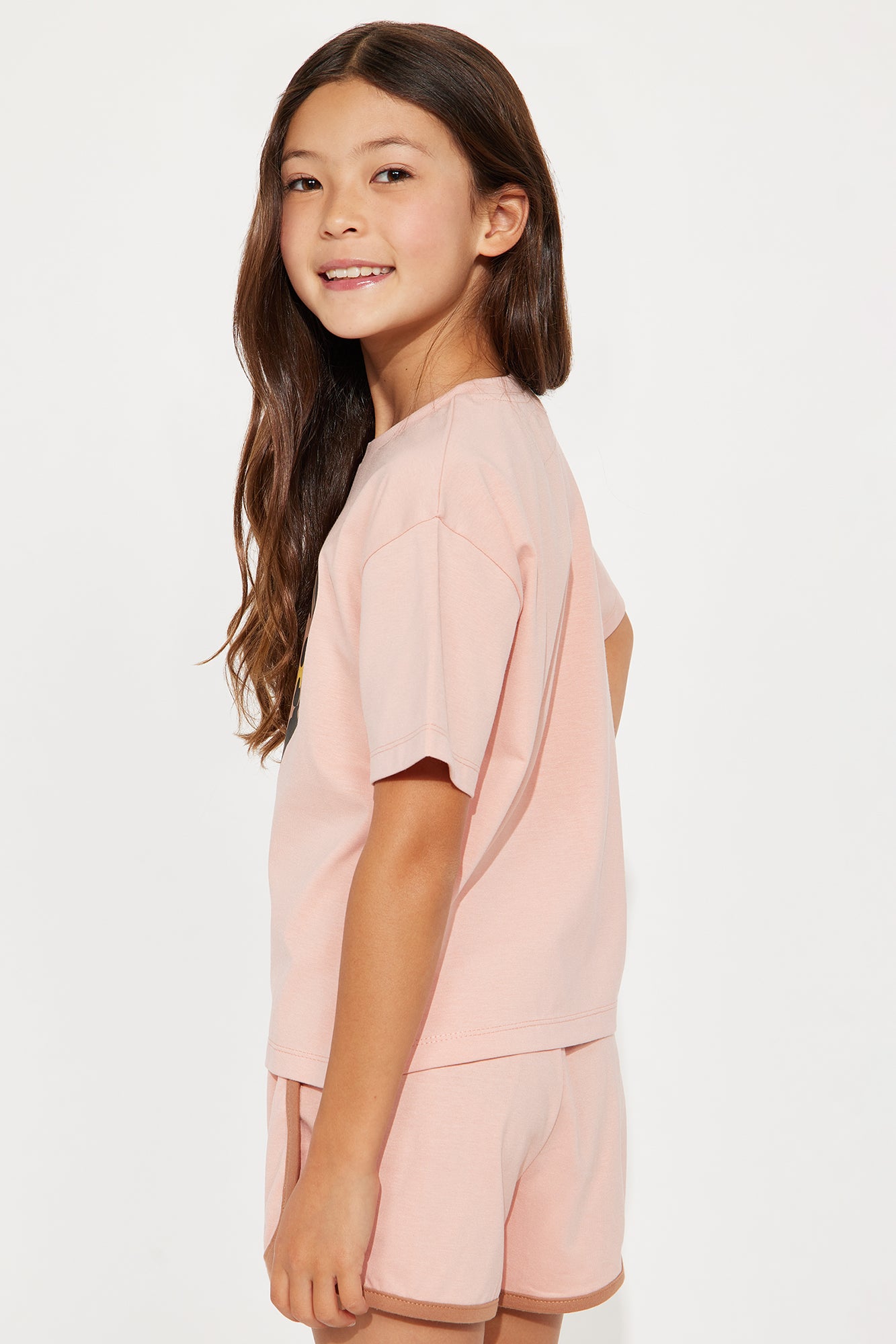 Mini Wild Heart Short Set - Blush - Image 3