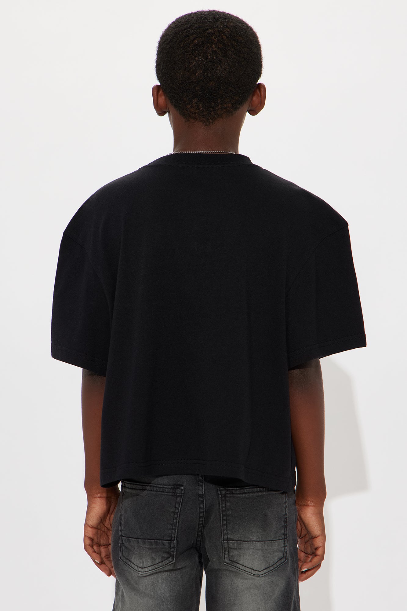 Mini Von Dutch Eye Out Oversized Tee - Black - Image 3