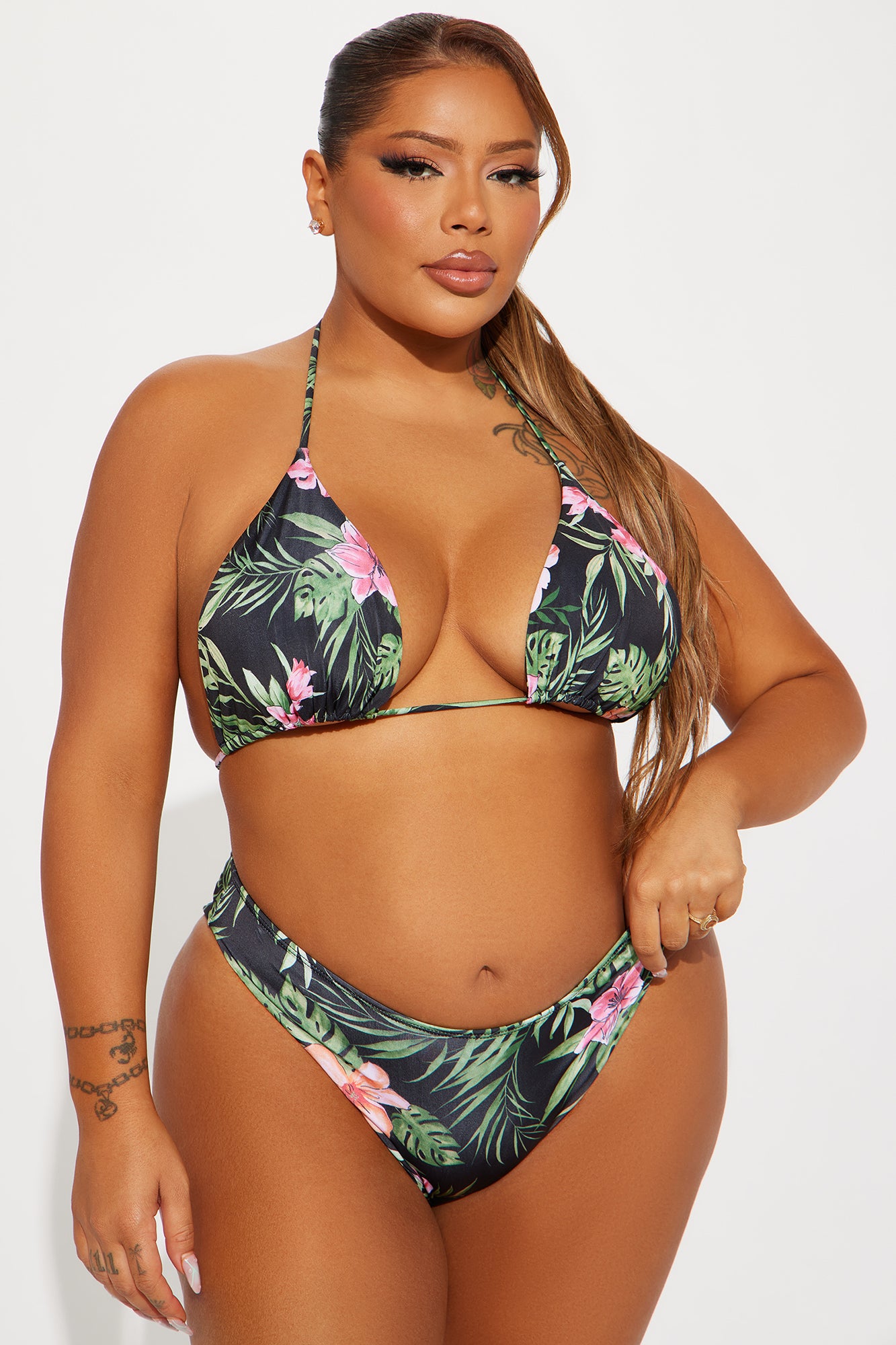 Vacations In Tulum 3 Piece Sunsuit Set - Black/combo - Image 9