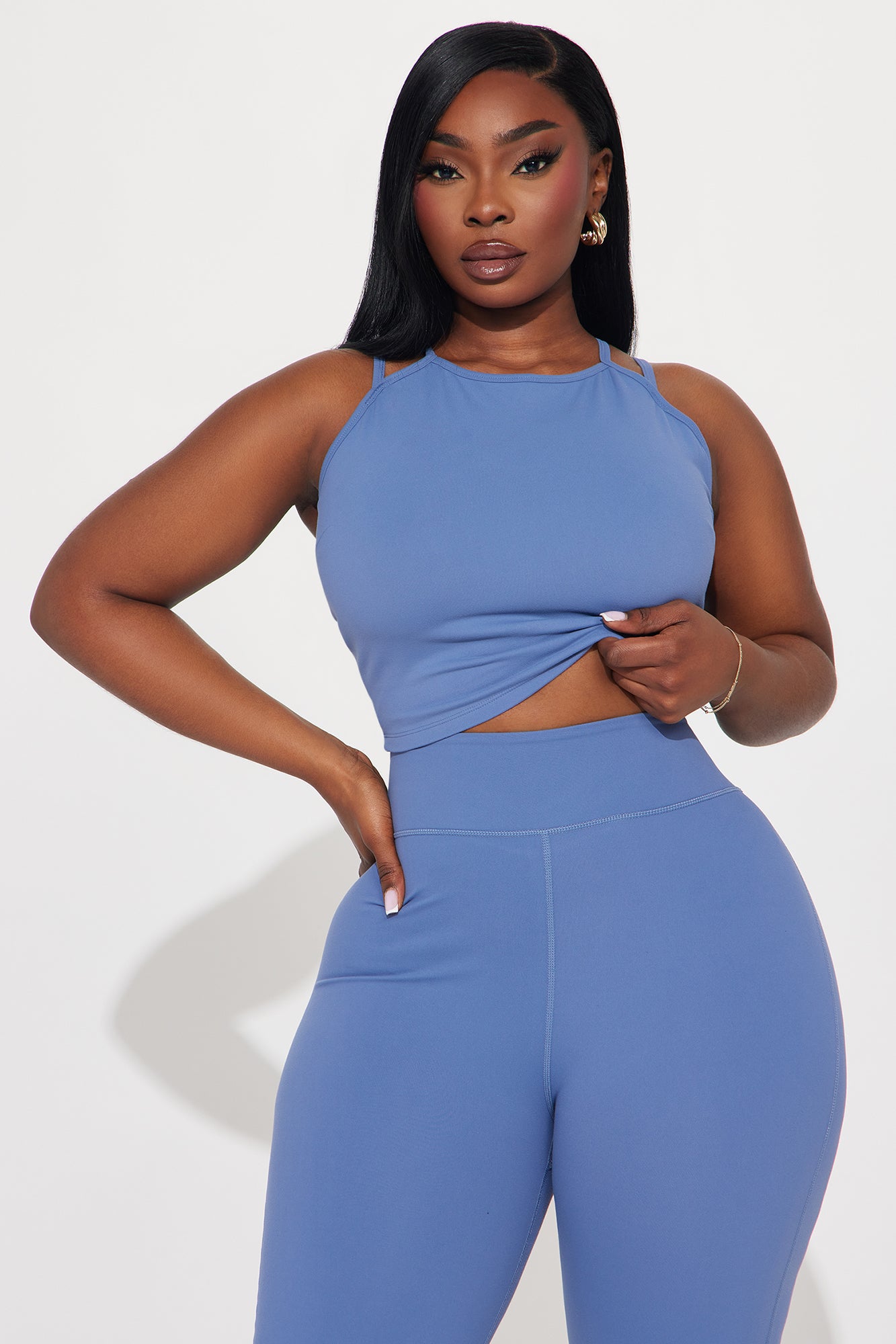 Tone Up Super Soft Active Top - Slate Blue - Image 6