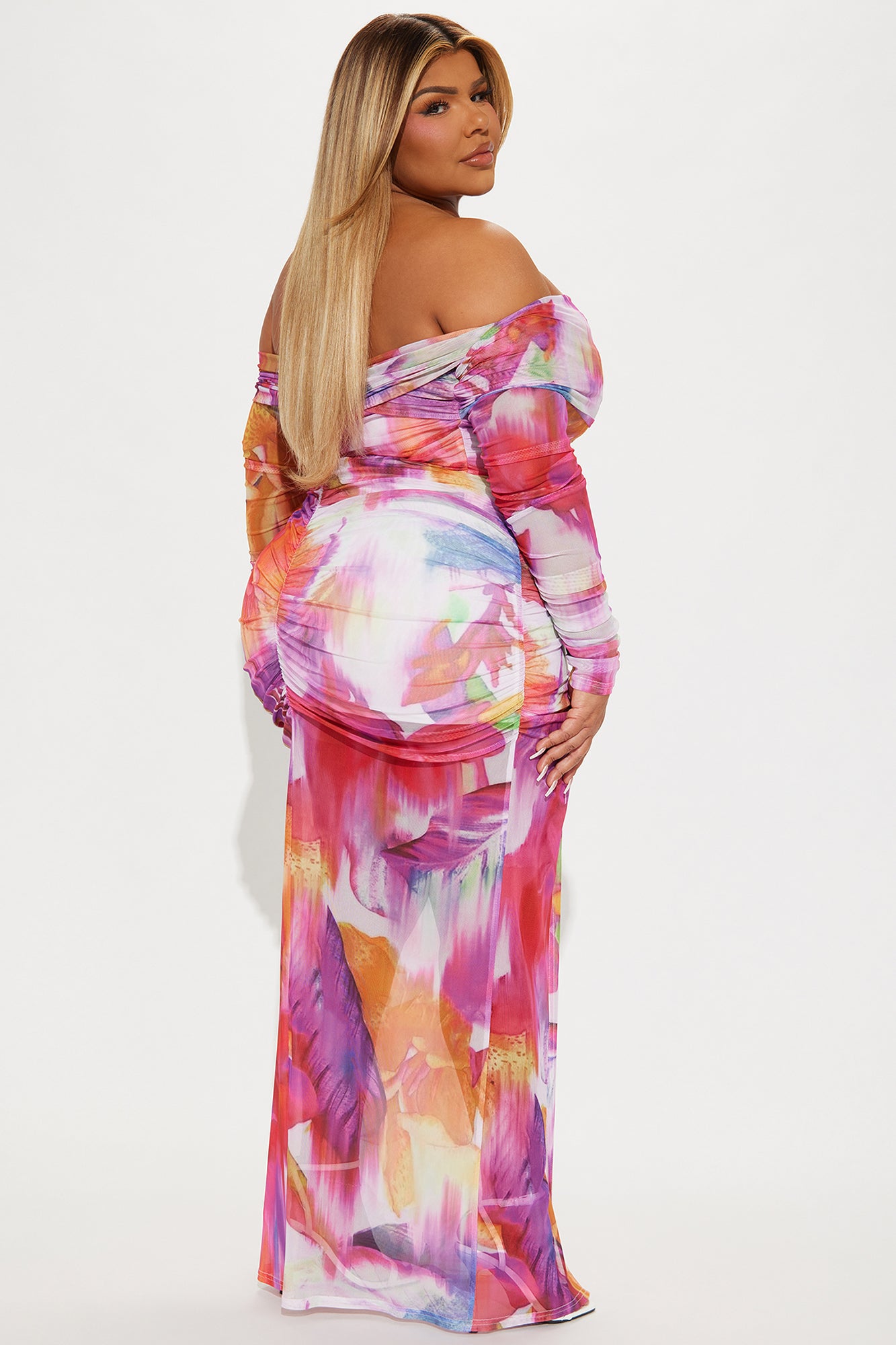 All You Need Mesh Skirt Set - Multi Color - Image 7