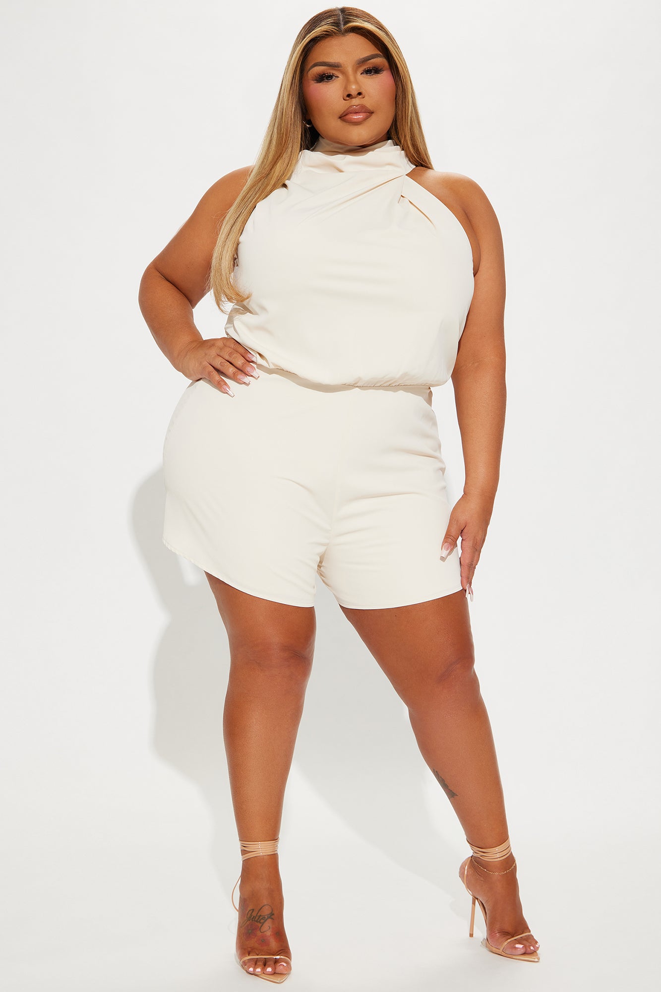 Summer In The City Romper - Cream - Image 5