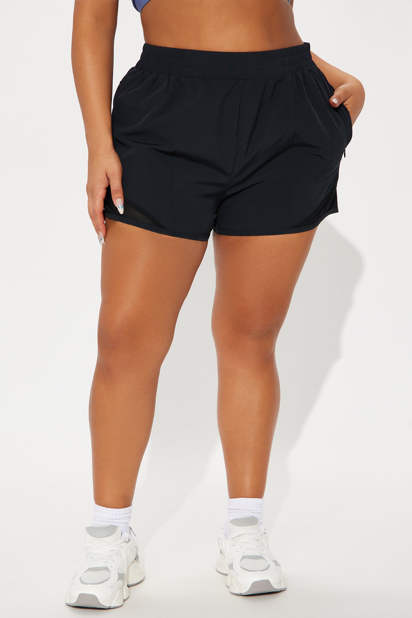 Outer Glow Active Running Short - Black - Image 6