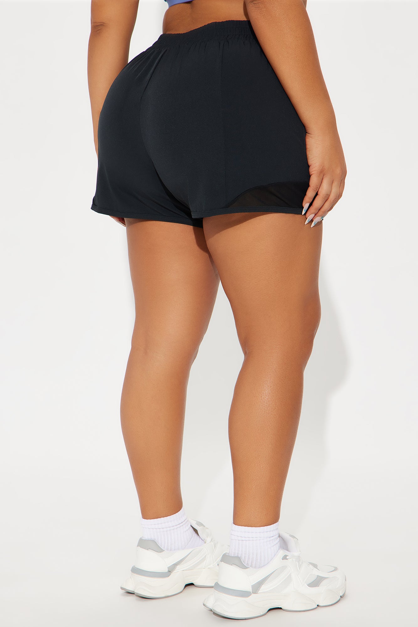 Outer Glow Active Running Short - Black - Image 8