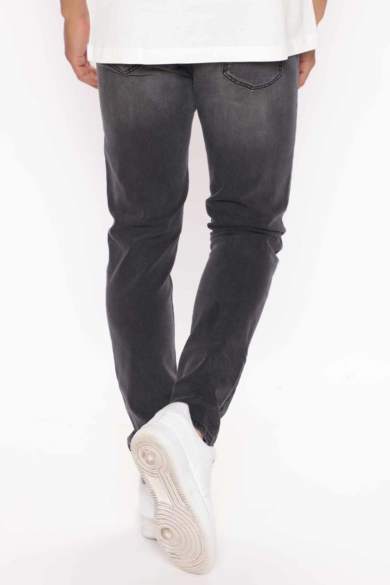 Cornell Skinny Jeans - Black Wash - Image 4