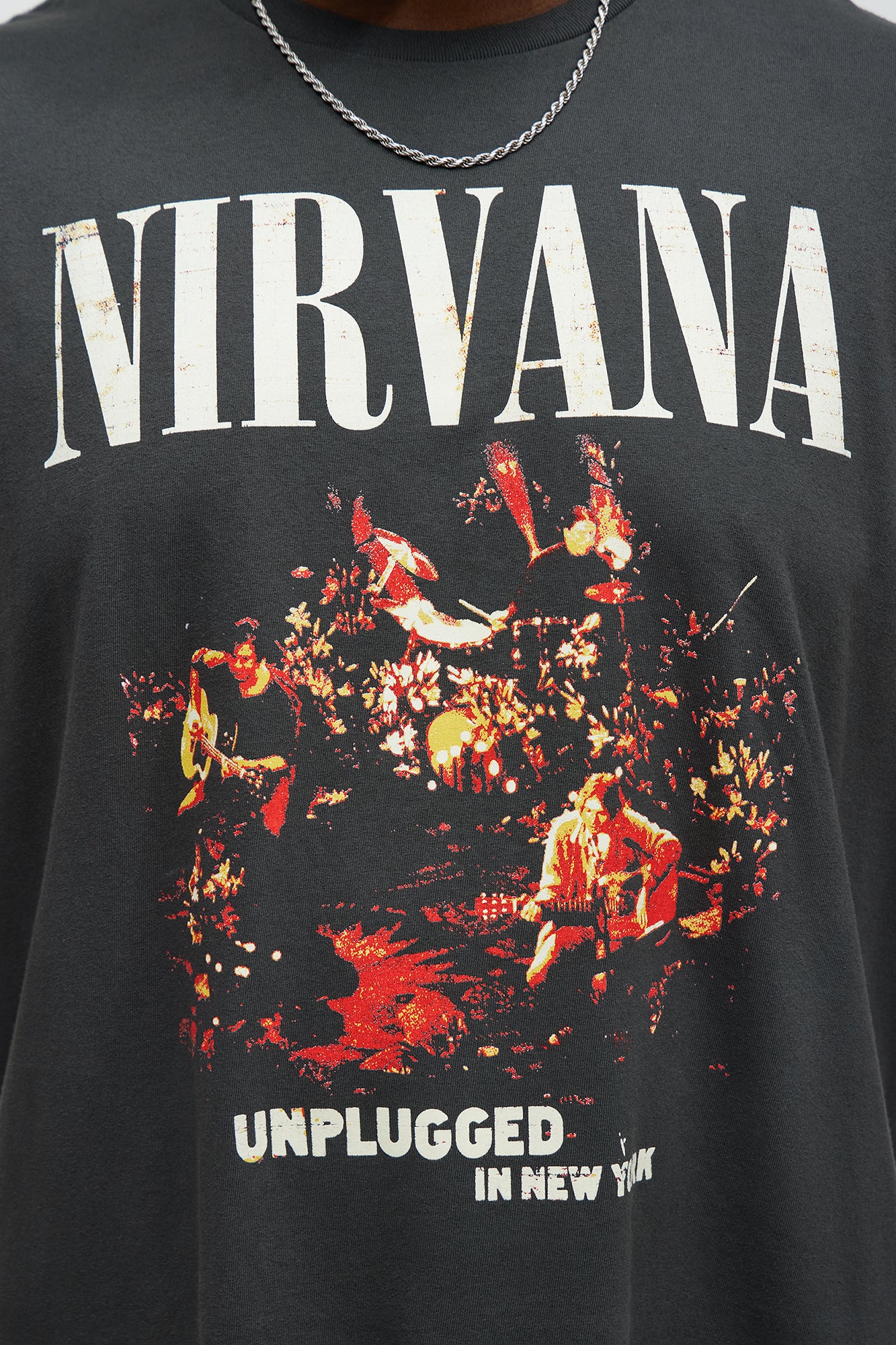 Nirvana New York Unplugged Short Sleeve Tee - Black - Image 7