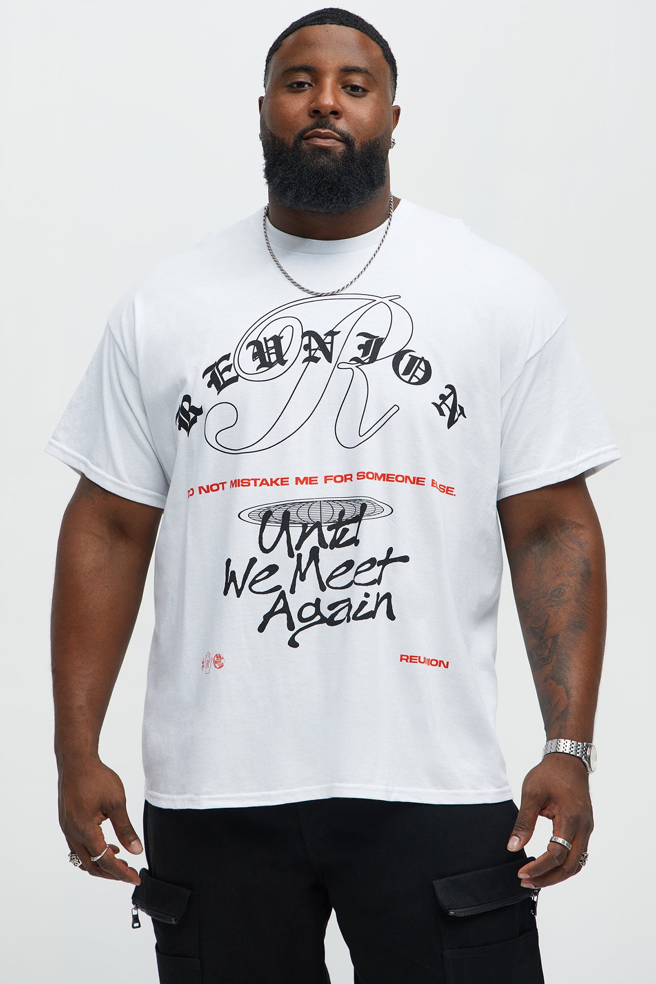 Until We Meet Again Short Sleeve Tee - White - Image 4