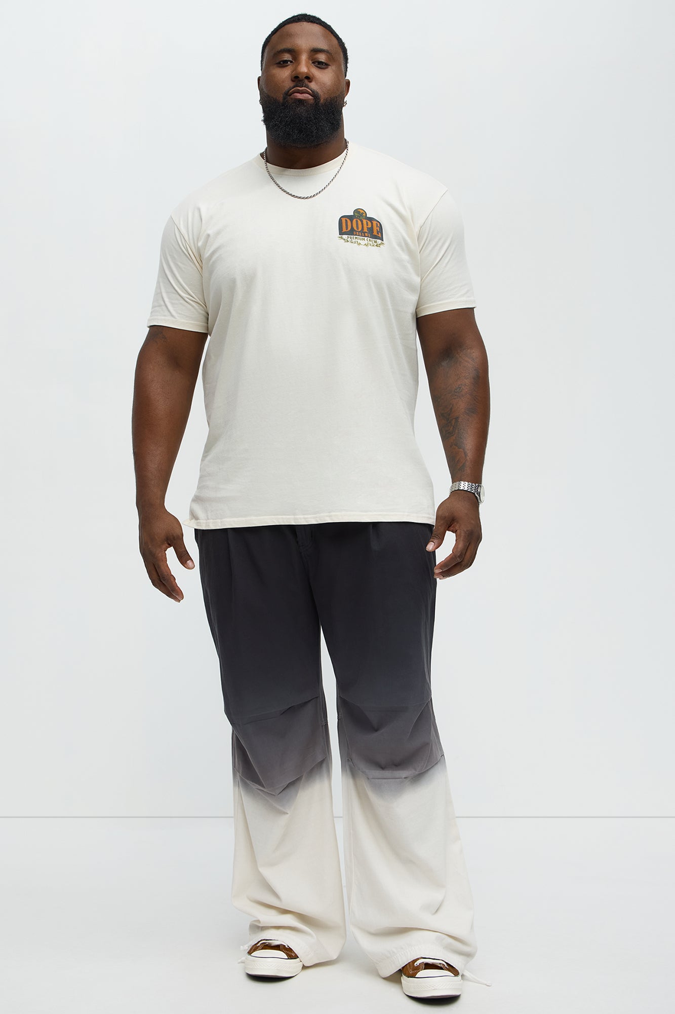 Dope Dreams Grand Scheme Short Sleeve Tee - Off White - Image 6