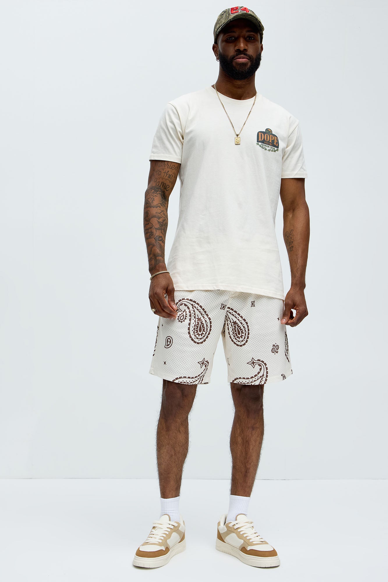 Dope Dreams Grand Scheme Short Sleeve Tee - Off White - Image 3