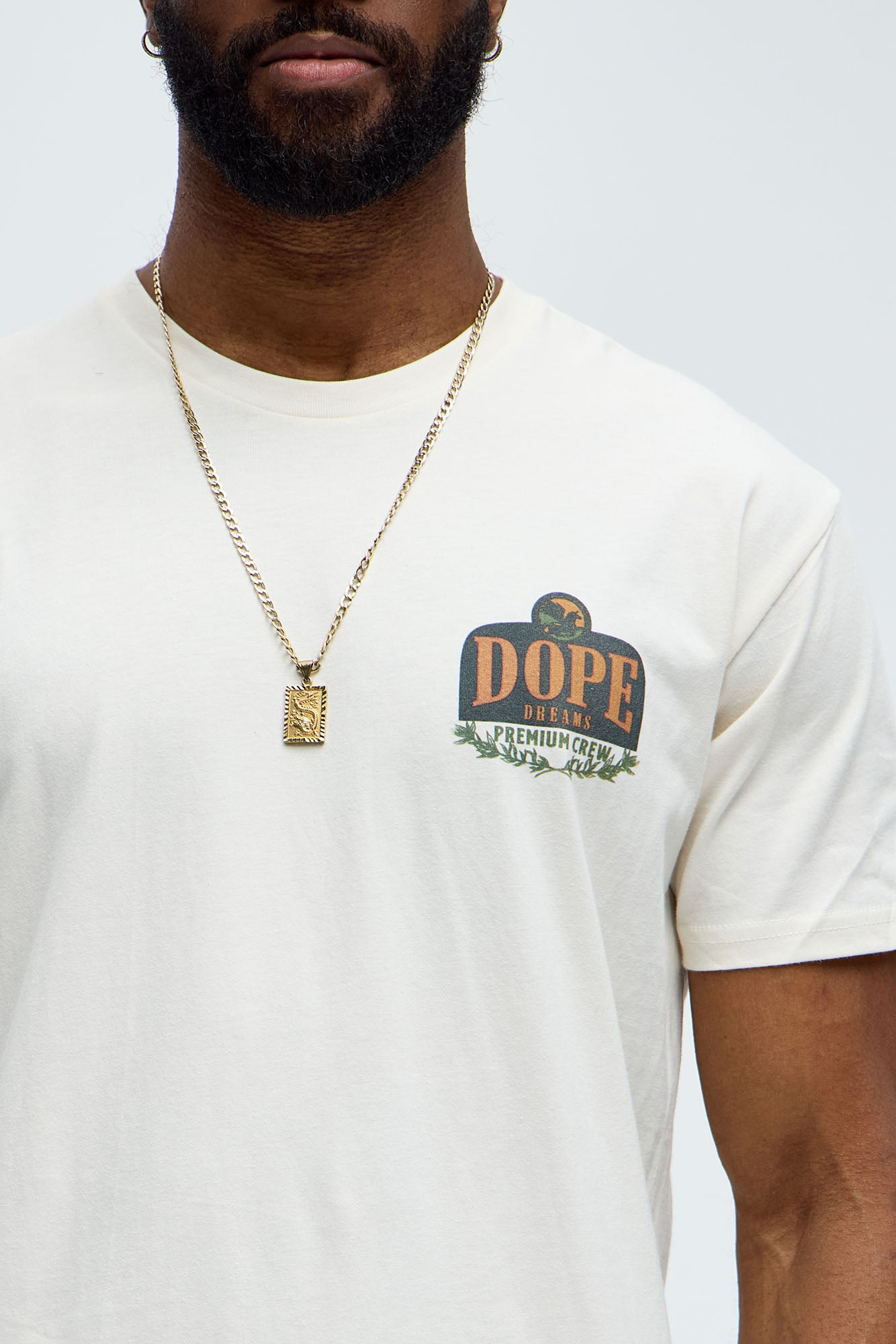 Dope Dreams Grand Scheme Short Sleeve Tee - Off White - Image 4
