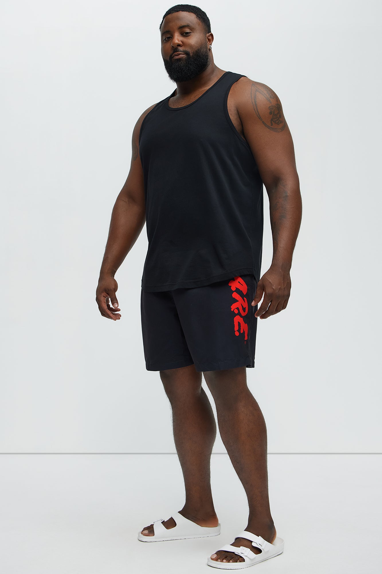 D.A.R.E Resistance Swim Trunk - Black - Image 7