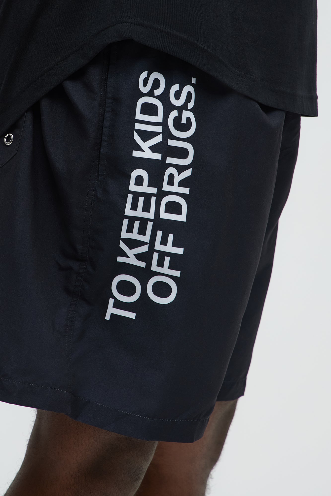 D.A.R.E Resistance Swim Trunk - Black - Image 8