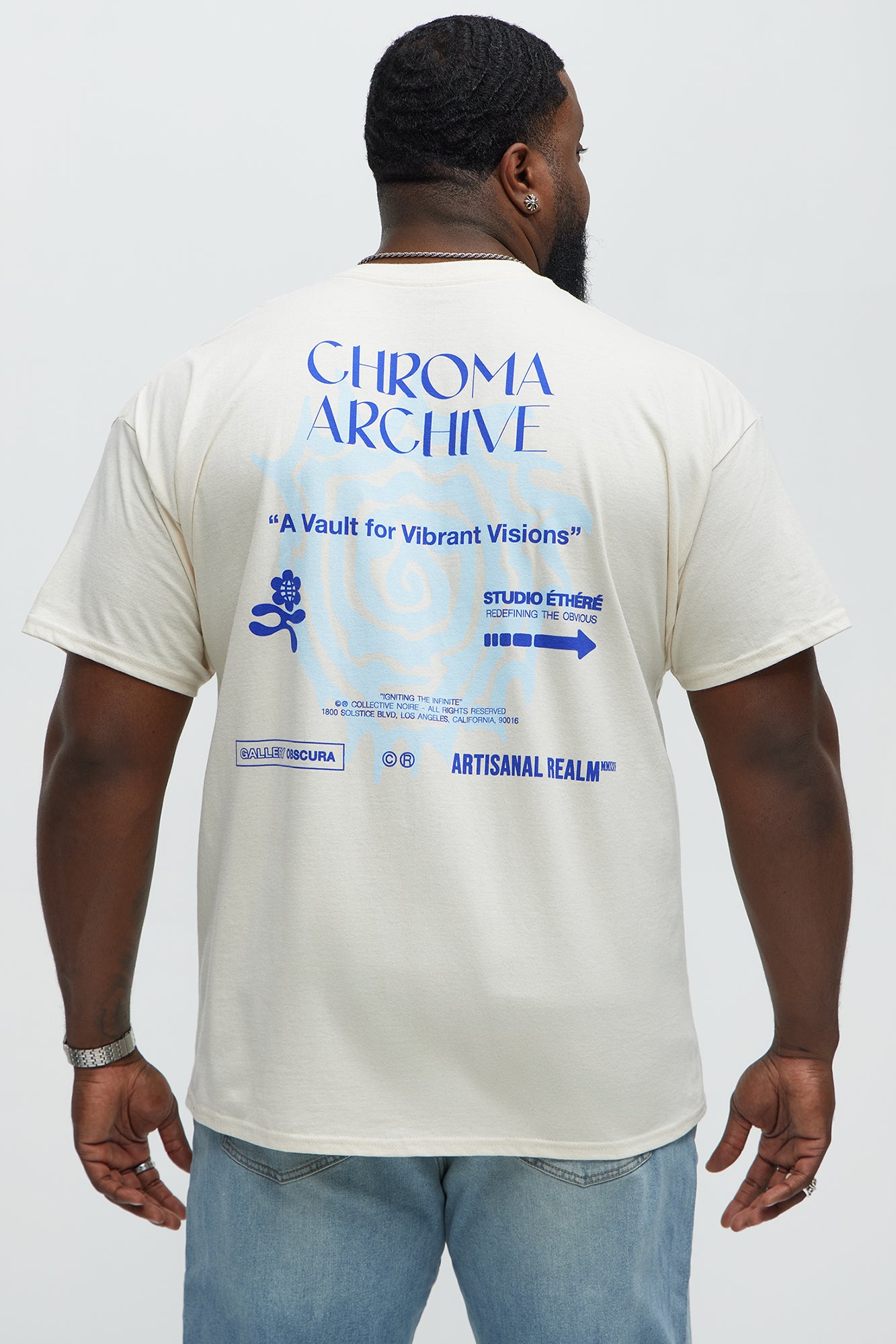 Chroma Archive Short Sleeve Tee - Natural - Image 8