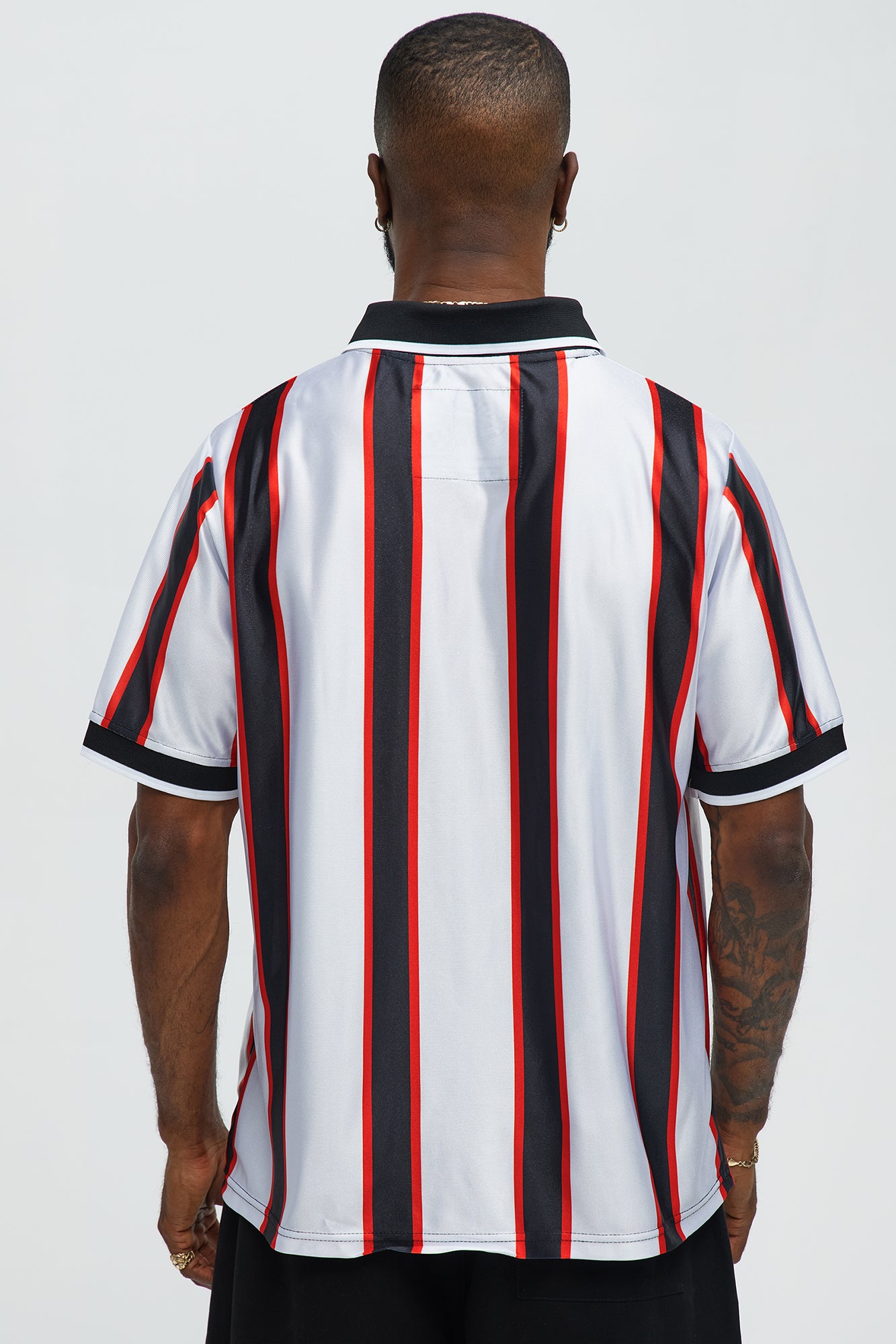 Dodge Hellcat Soccer Jersey Polo - White/combo - Image 4