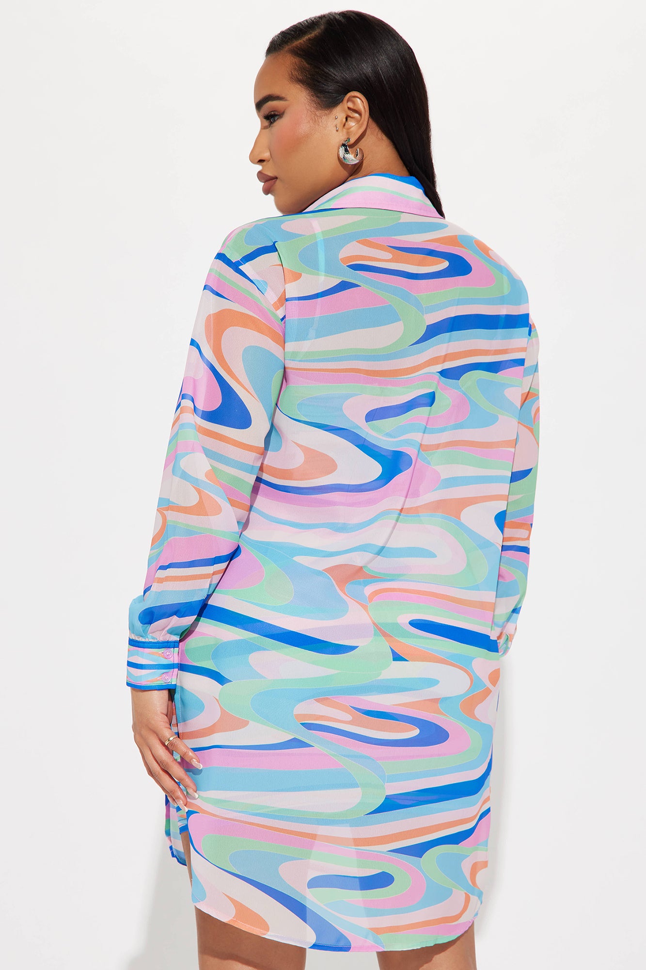 Color My World Mini Dress Set - Multi Color - Image 3