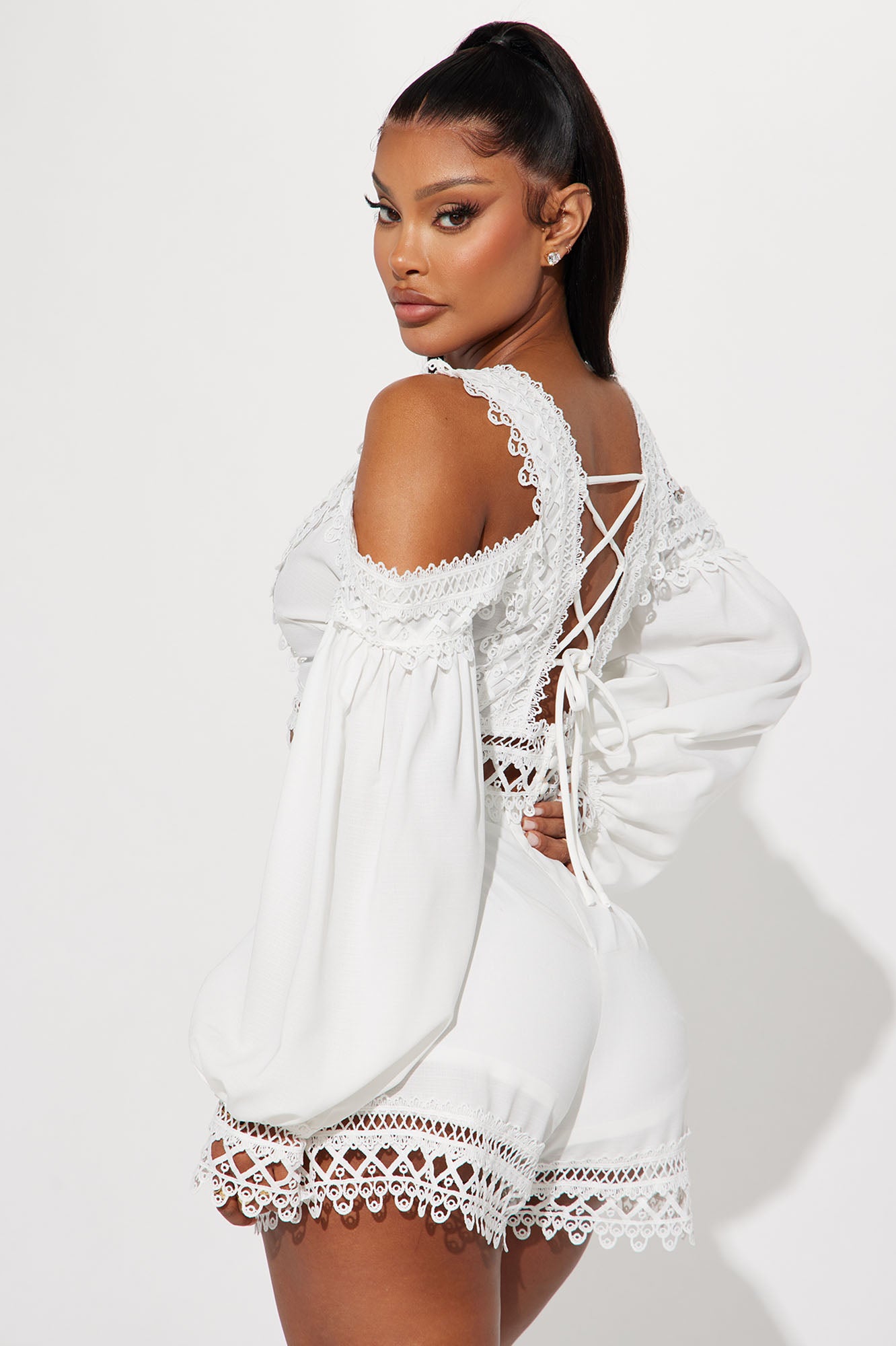 Thought About It Short Set - Off White - Image 3