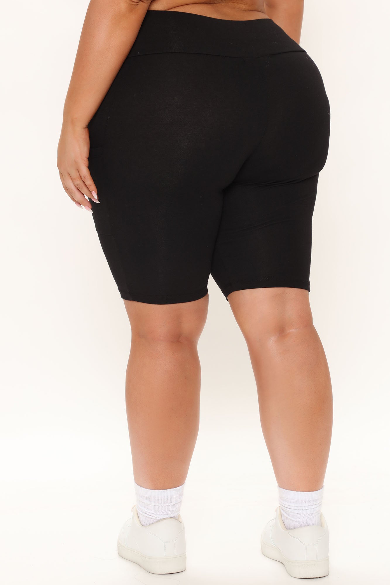 Keeping Up Biker Short - Black - Image 8